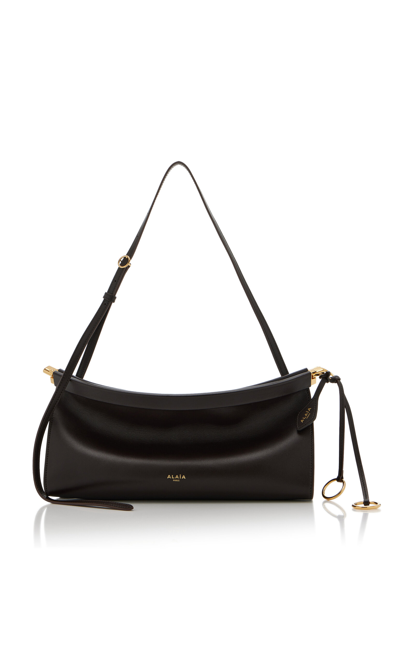 ALAÏA Le Click Medium E/W Nubuck Bag