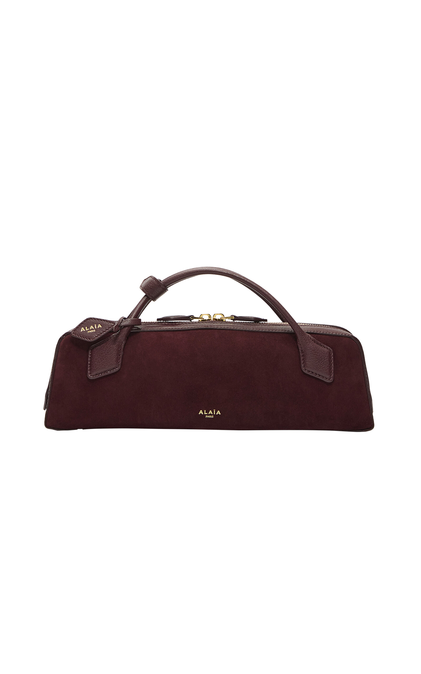 ALAÏA Le Teckel Leather Clutch - Moda Operandi