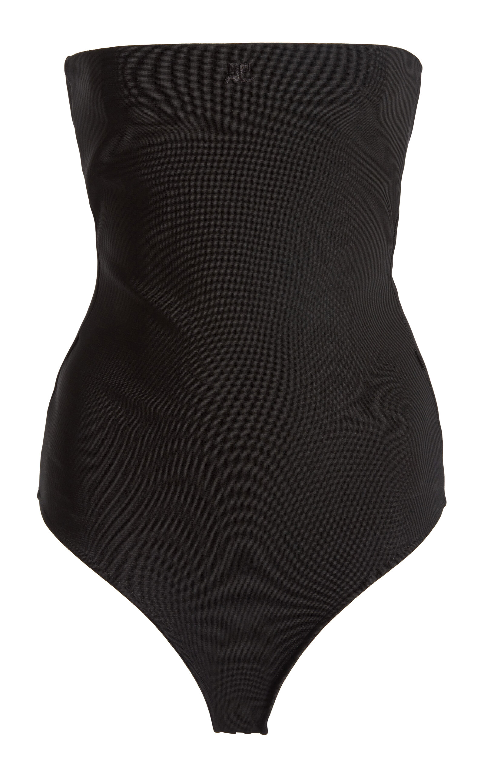 Courrèges Strapless Lingerie Jersey Top - Moda Operandi