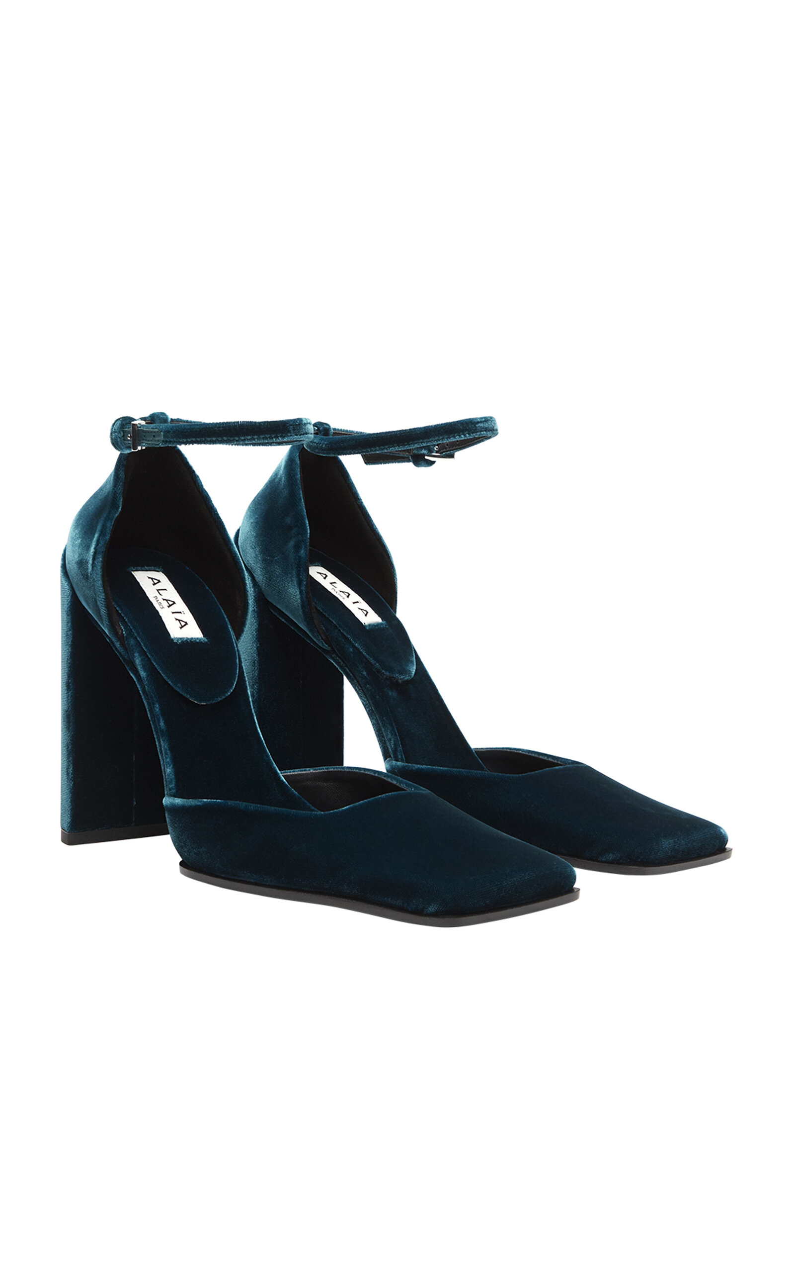 ALAÏA Velvet d'Orsay Pumps