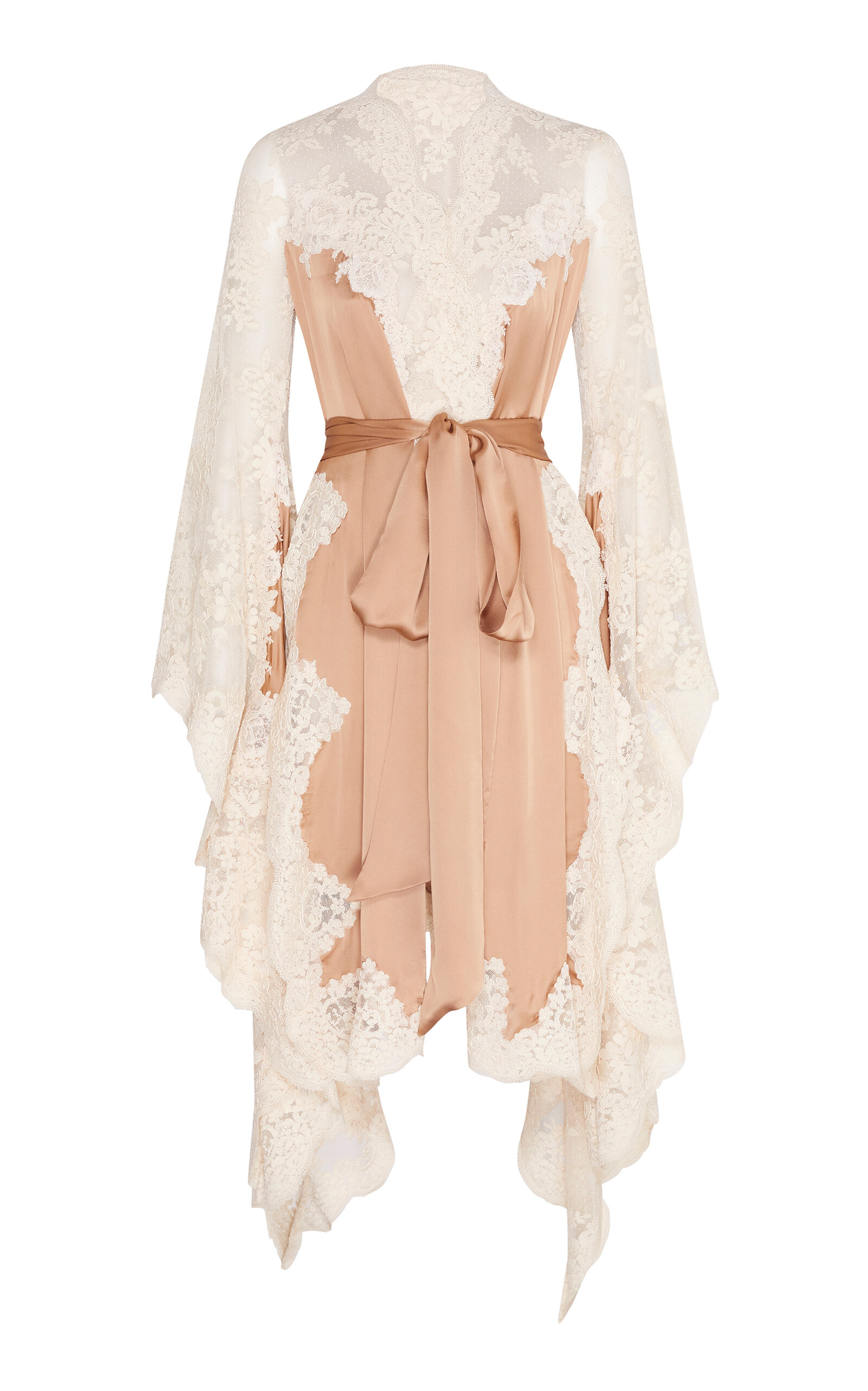 Zimmermann Hypnotic Satin Wrap Dress