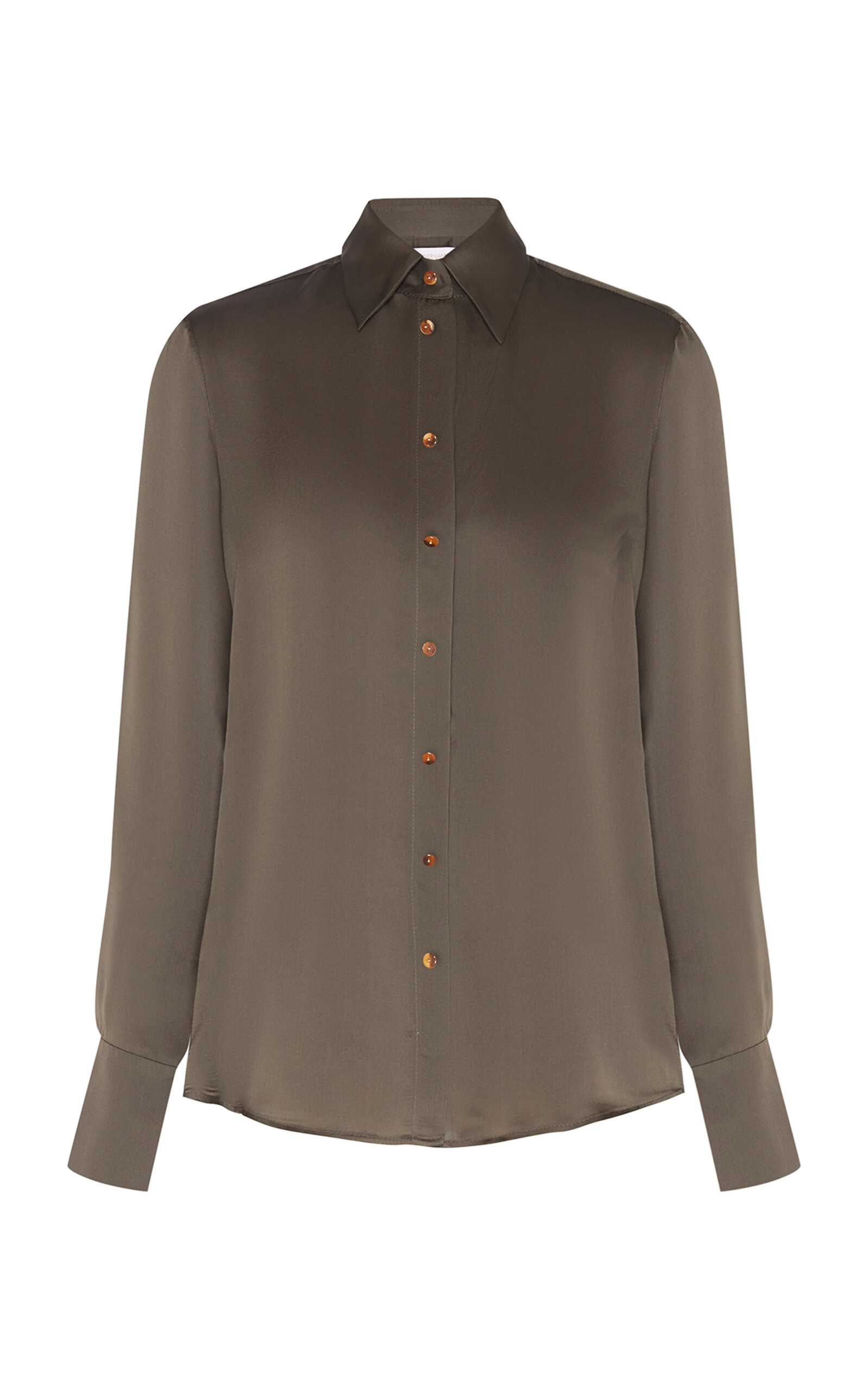 Zimmermann Hypnotic Silk-Satin Shirt