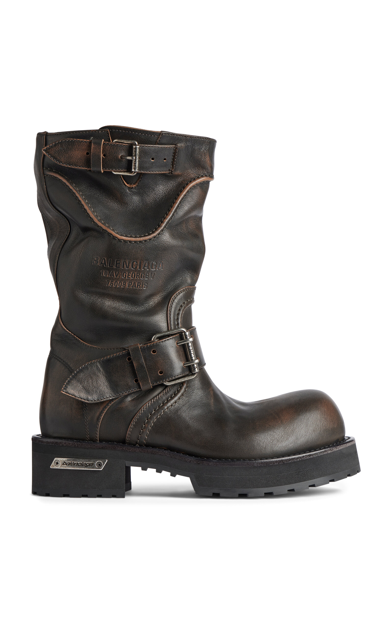 Balenciaga Venom Leather Boots