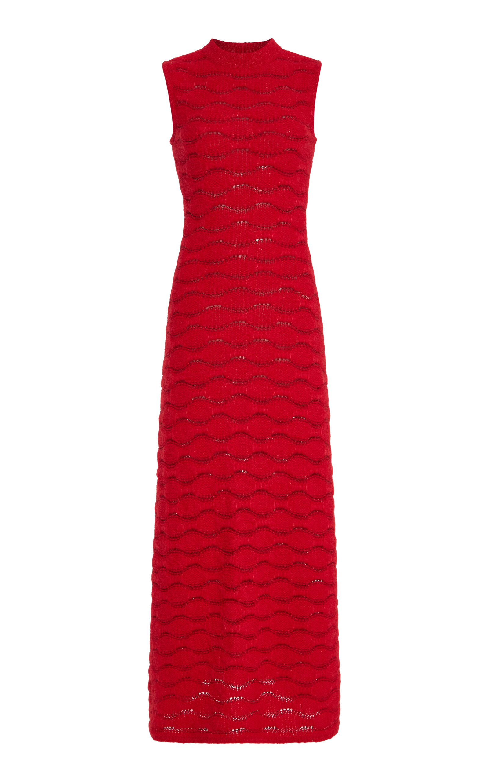 ESCVDO Cona Alpaca-Cotton Maxi Dress