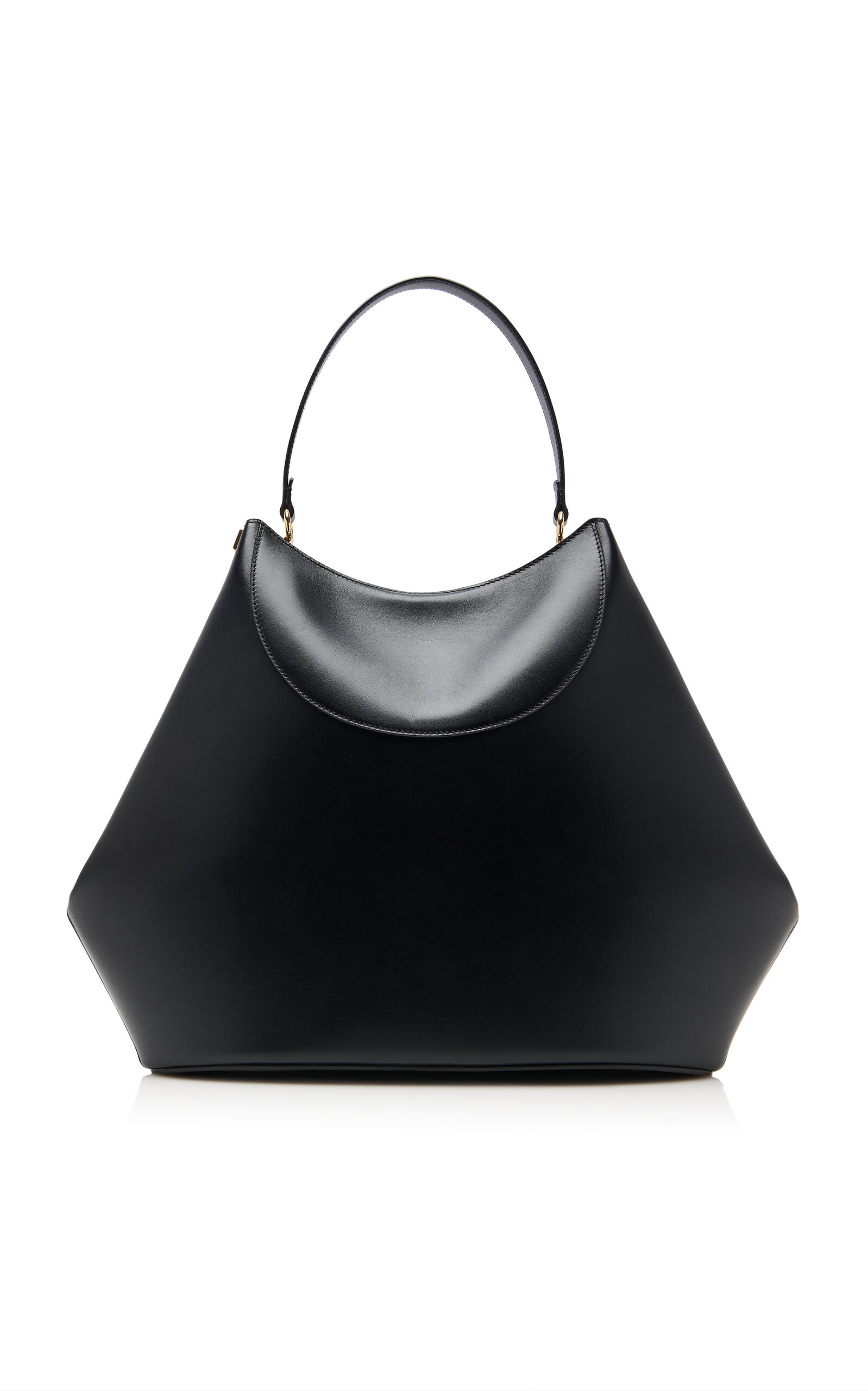 Givenchy Facet Leather Top-Handle Bag - Black - OS
