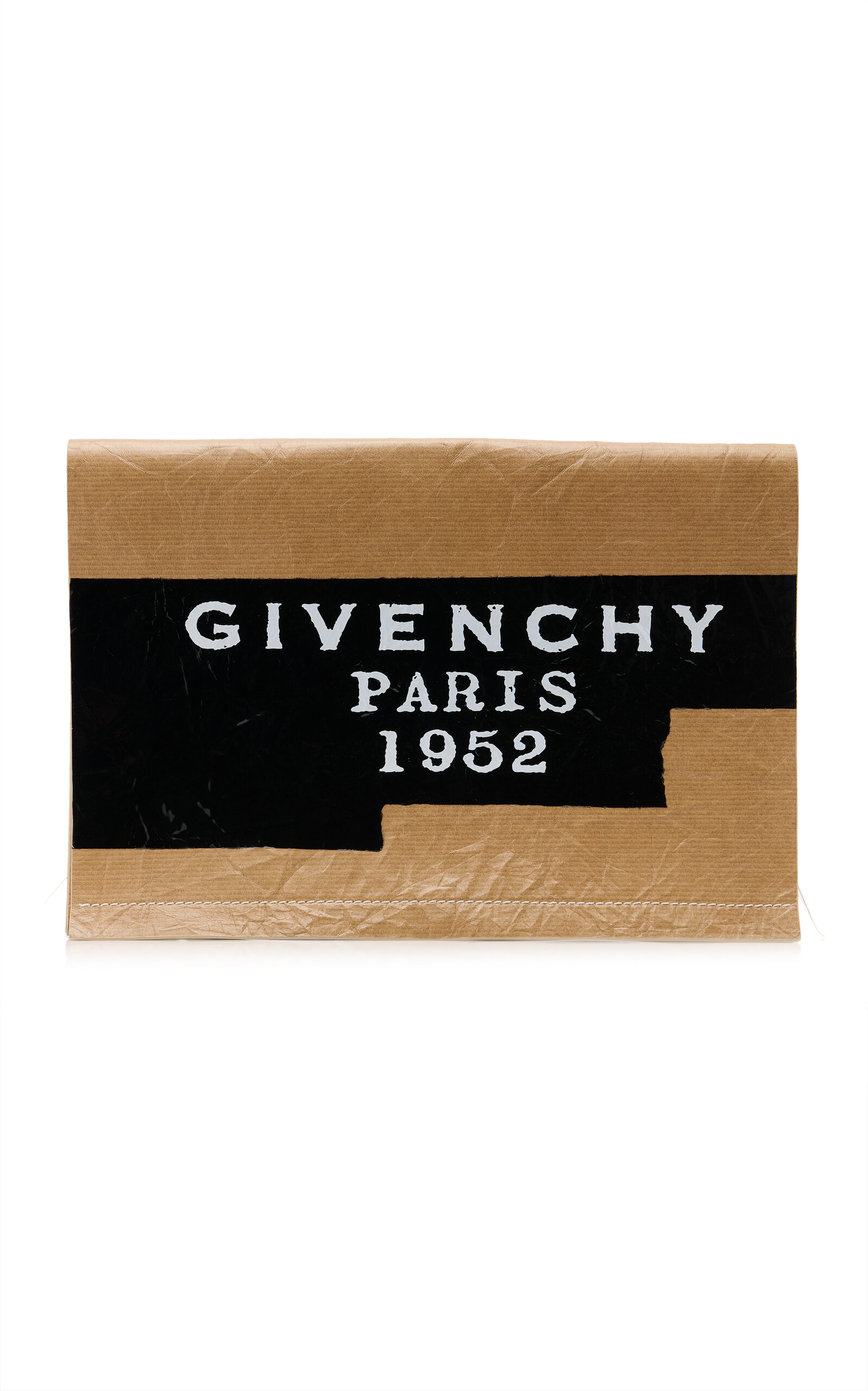 Givenchy Leather Clutch - Nude - OS