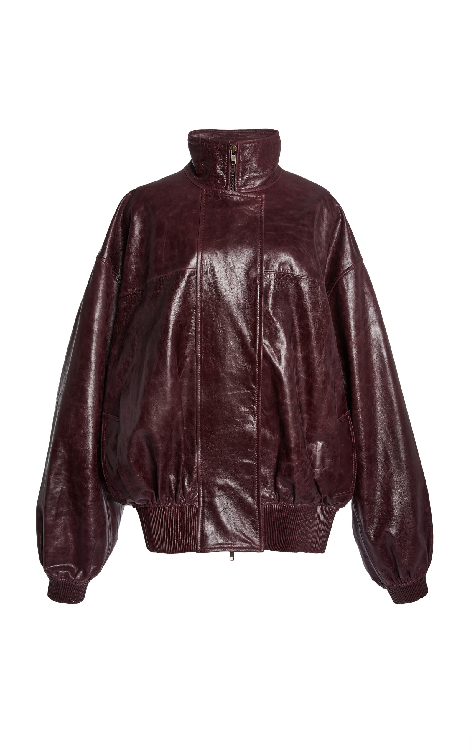 Christopher Esber Devon Leather Bomber Jacket