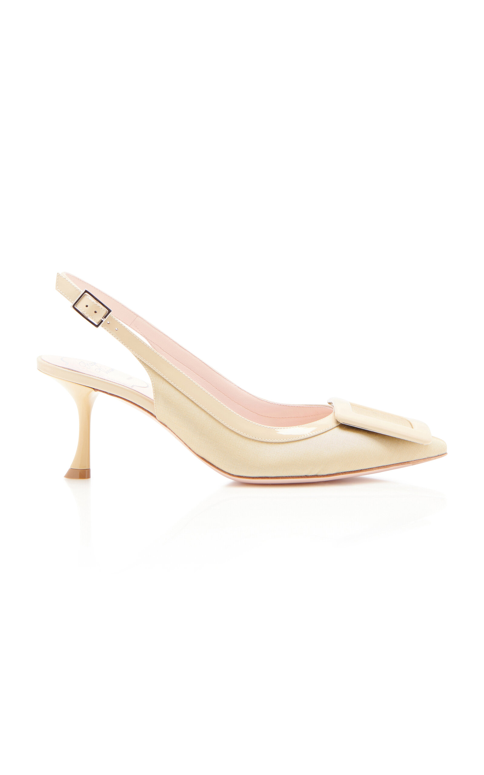 Roger Vivier Viv In The City Leather Slingback Pumps - Women's Shoes