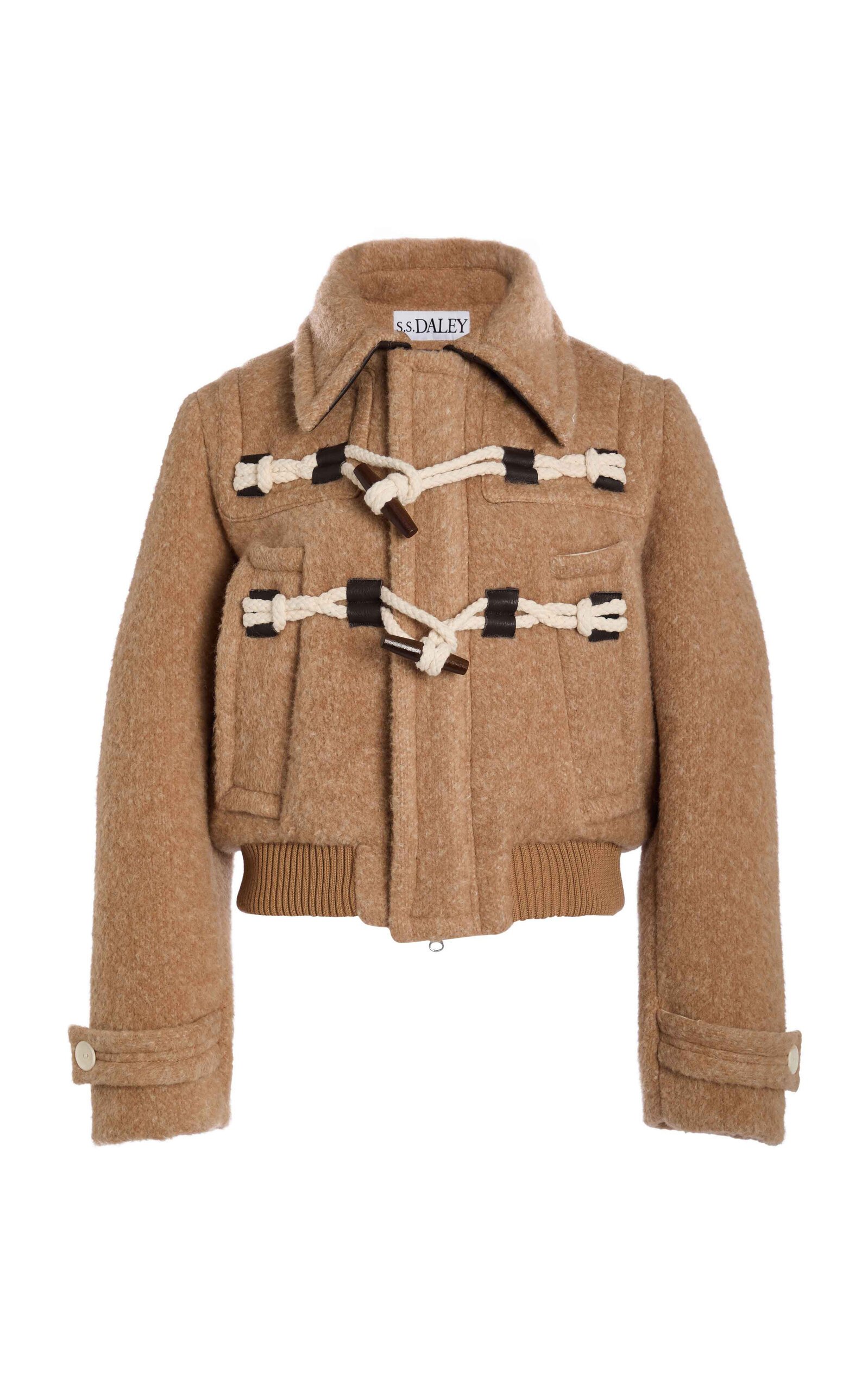 S.S.DALEY Duffle Cashmere-Blend Jacket