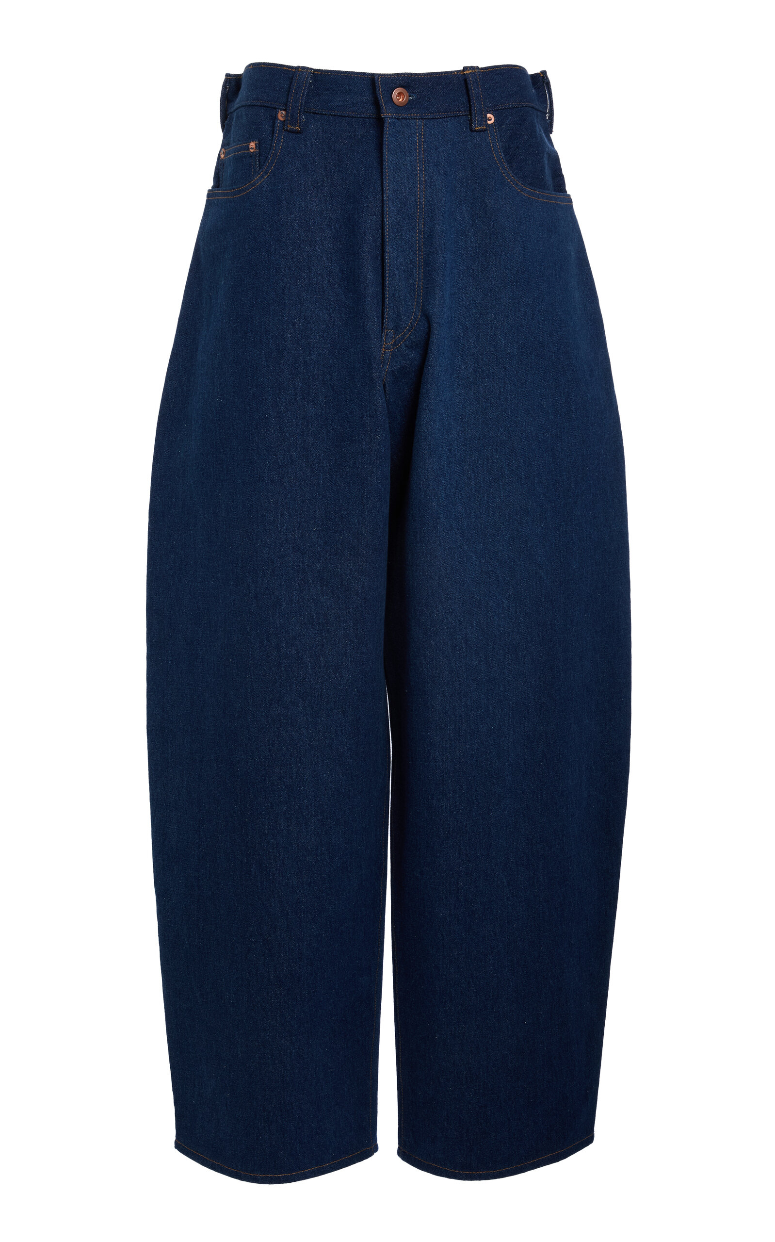 S.S.DALEY Ivy Rigid Low-Rise Barrel-Leg Jeans