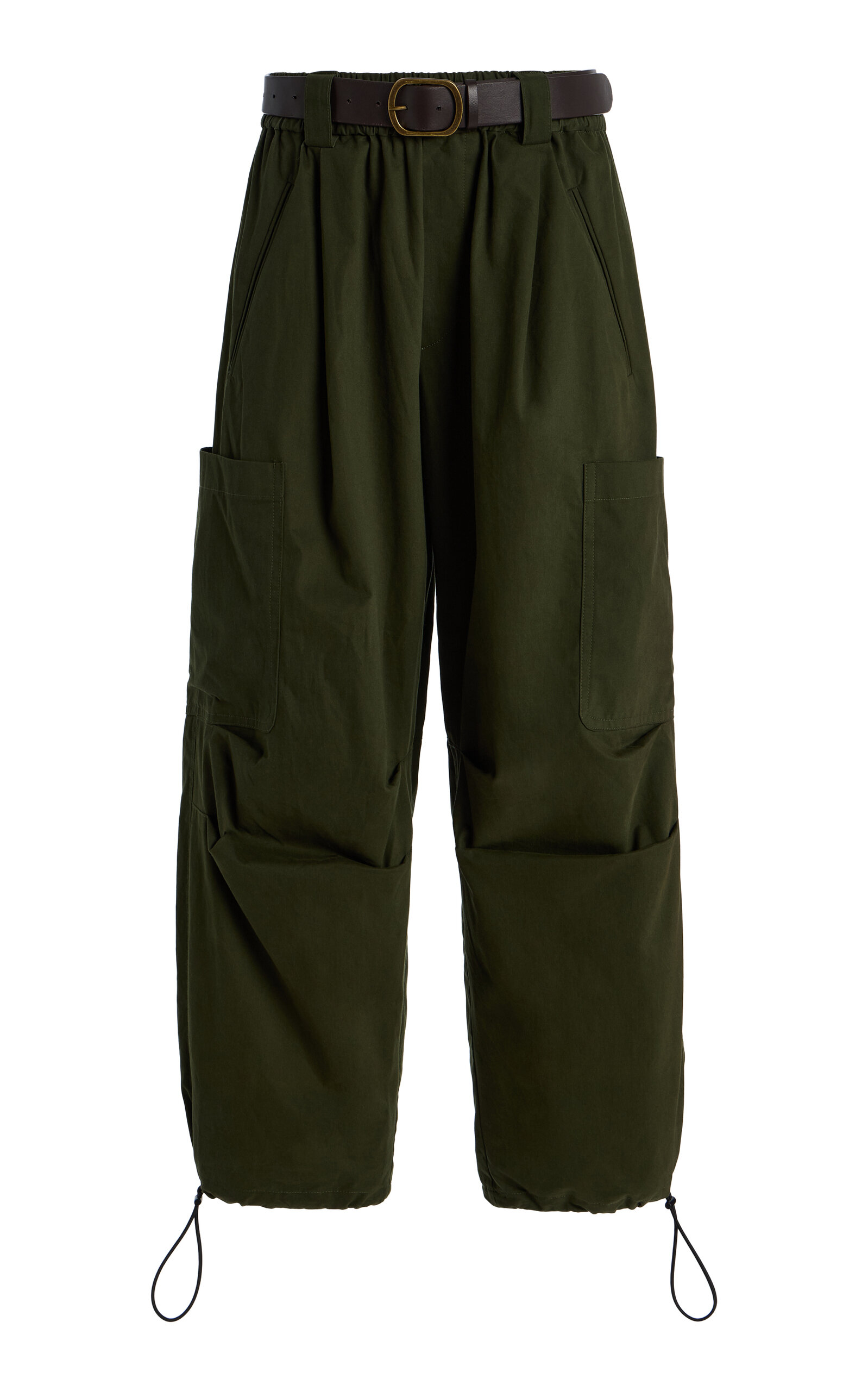 Sea Sullivan Belted Cotton Cargo Pants