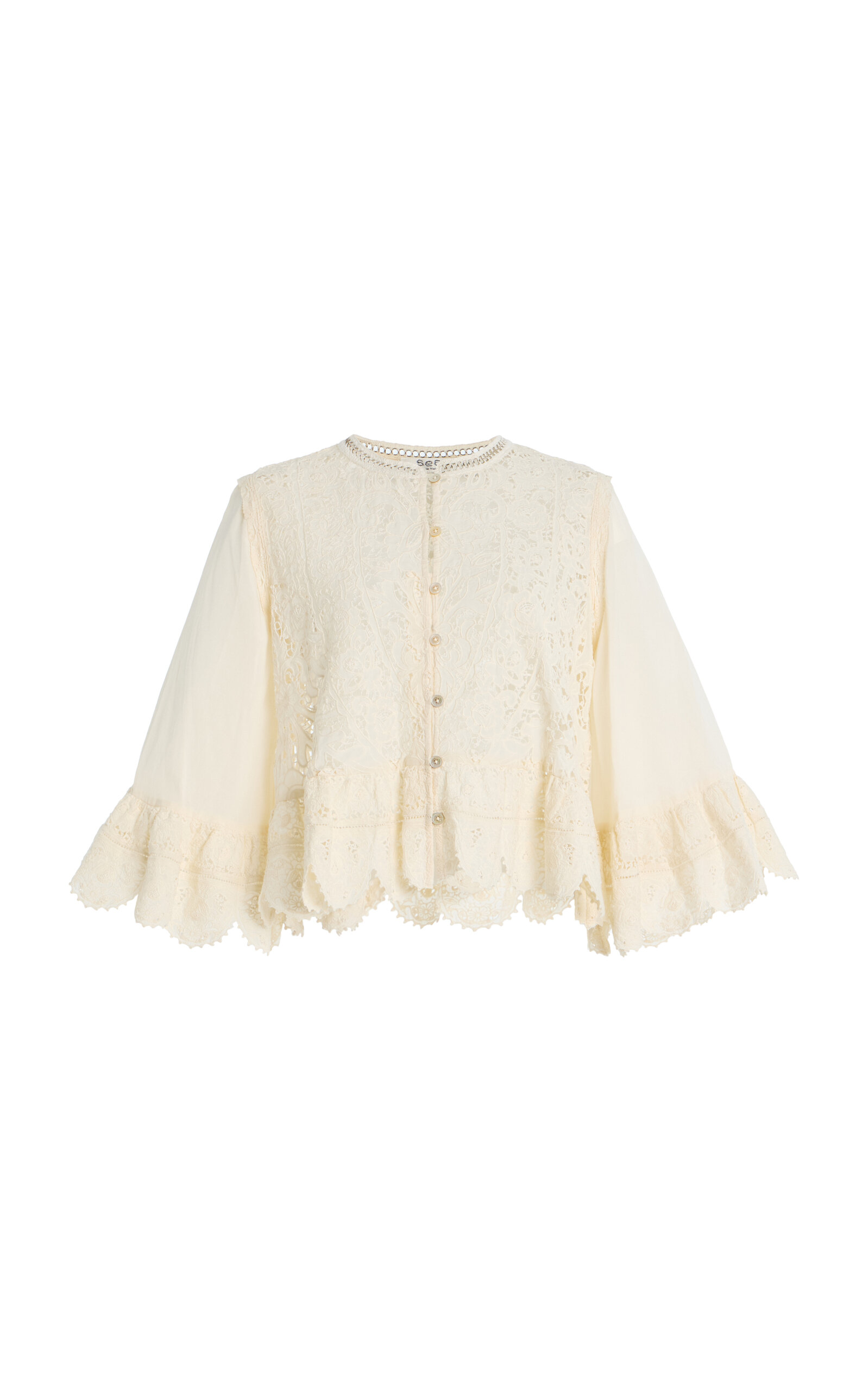 Sea Shanna Lace Top - Women's Clothing