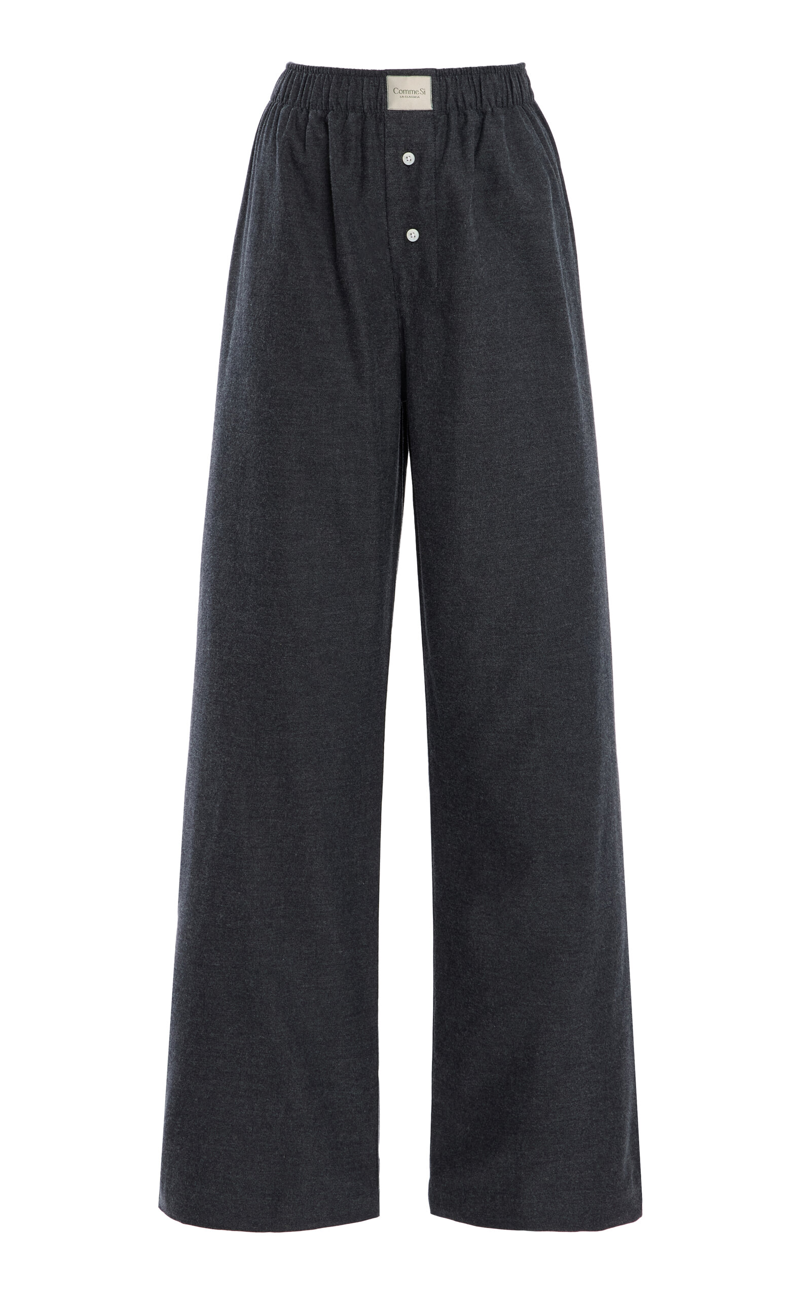 La Boxer Alta Cotton-Flannel Pants