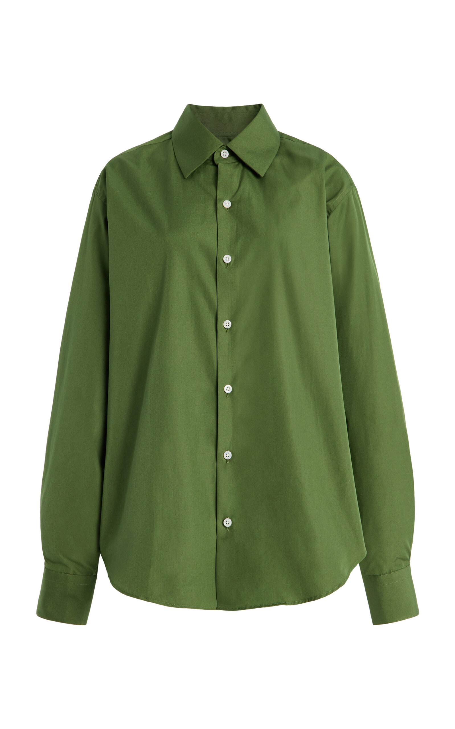 Comme Si La Classica Cotton-Poplin Shirt