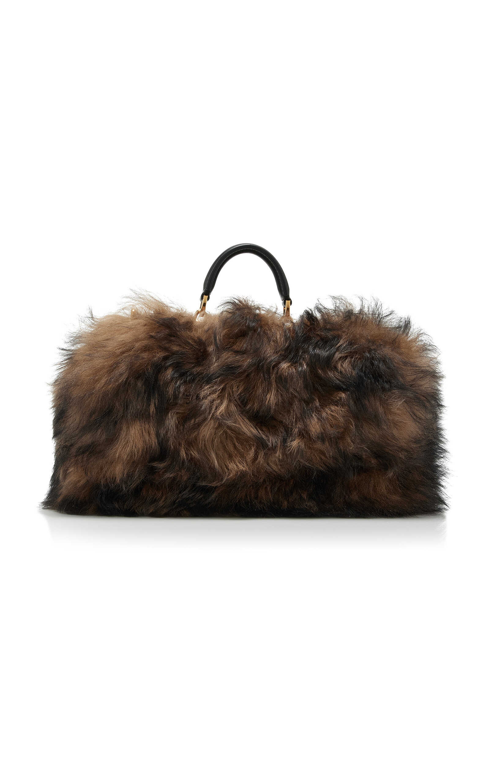 Dolce & Gabbana My Sicily Shearling Bag