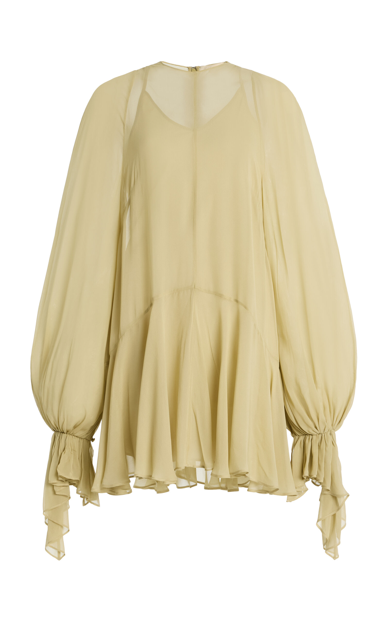 De La Vali Terran Georgette Mini Dress