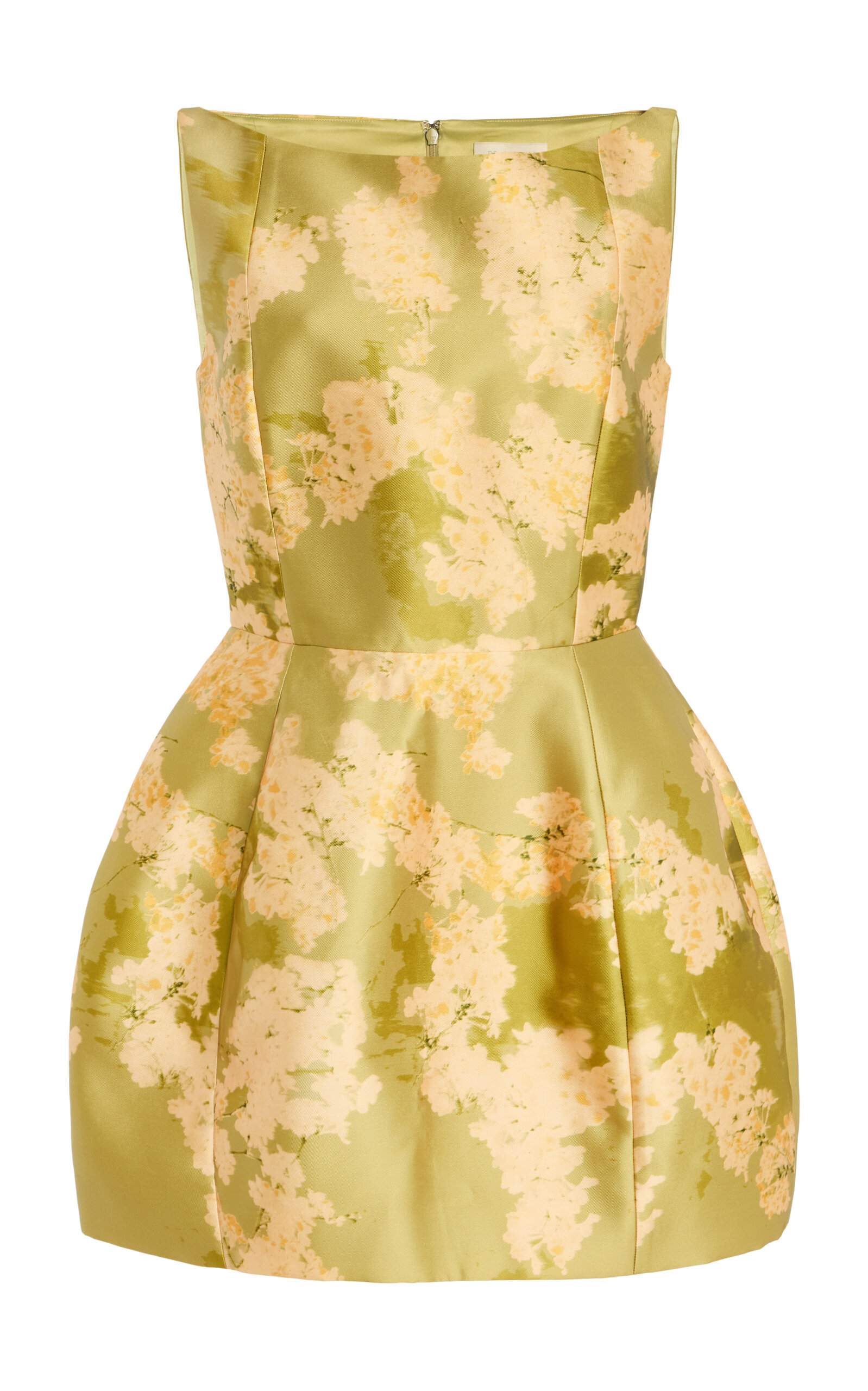 De La Vali Exclusive Pampero Floral Twill Mini Dress In Multi