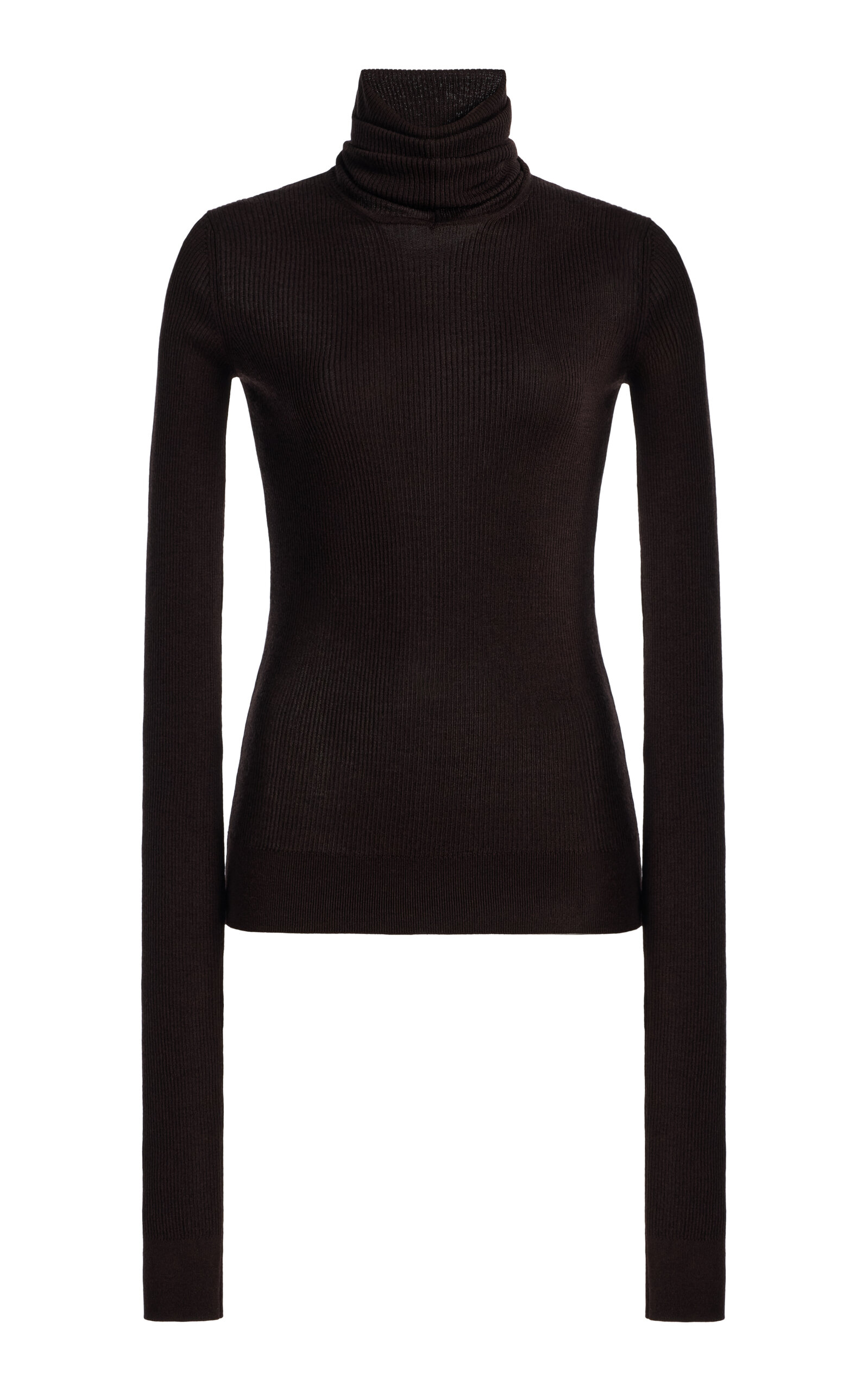 Marie Adam-Leenaerdt Wool-Silk Balaclava Sweater - Women's Clothing