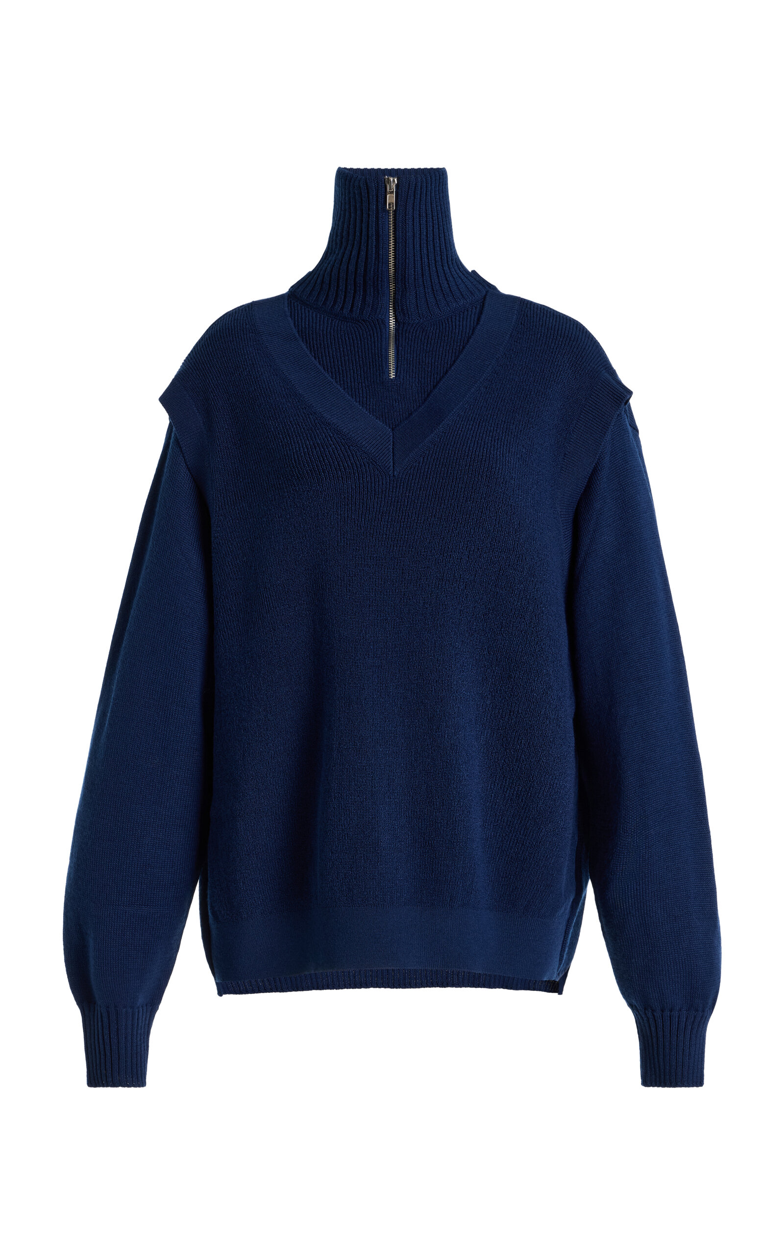Marie Adam-Leenaerdt 4-in-One Wool-Blend Sweater