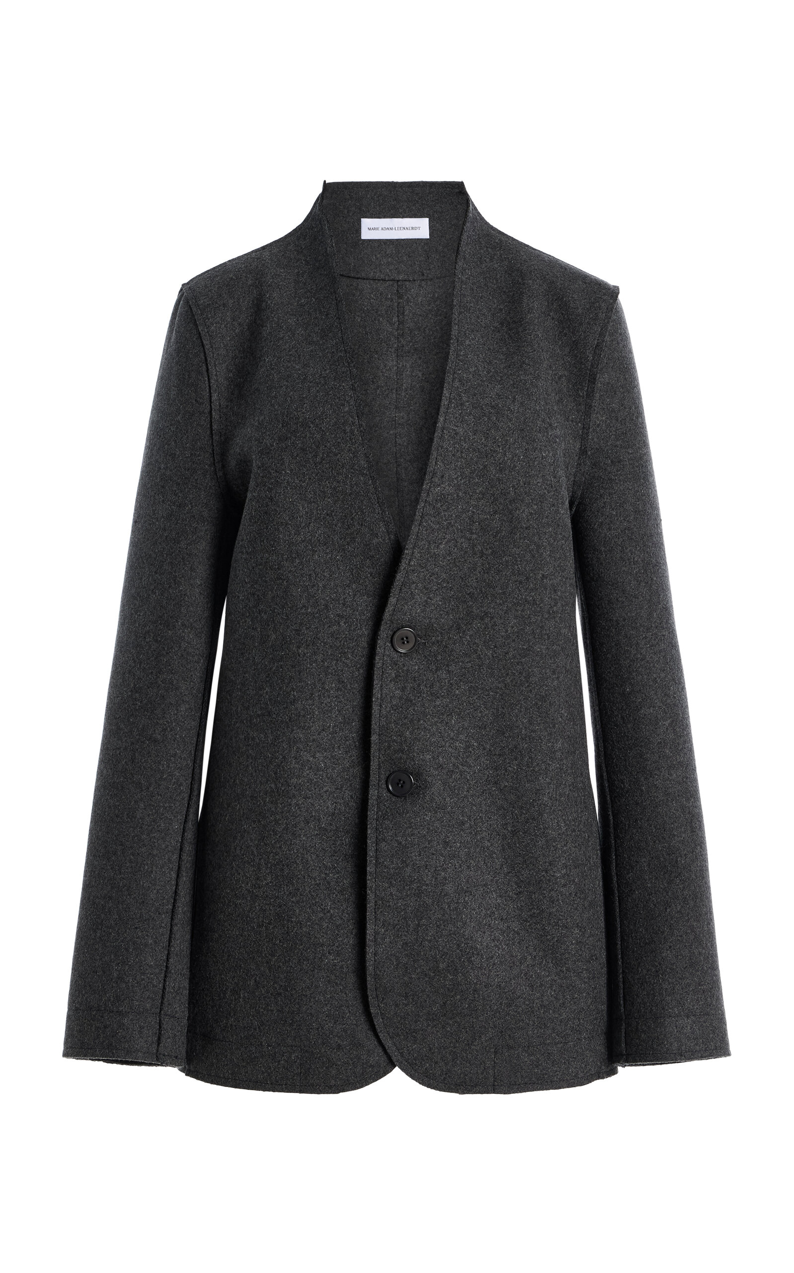 Marie Adam-Leenaerdt Base Classic Single-Breasted Wool Blazer - Women's Clothing