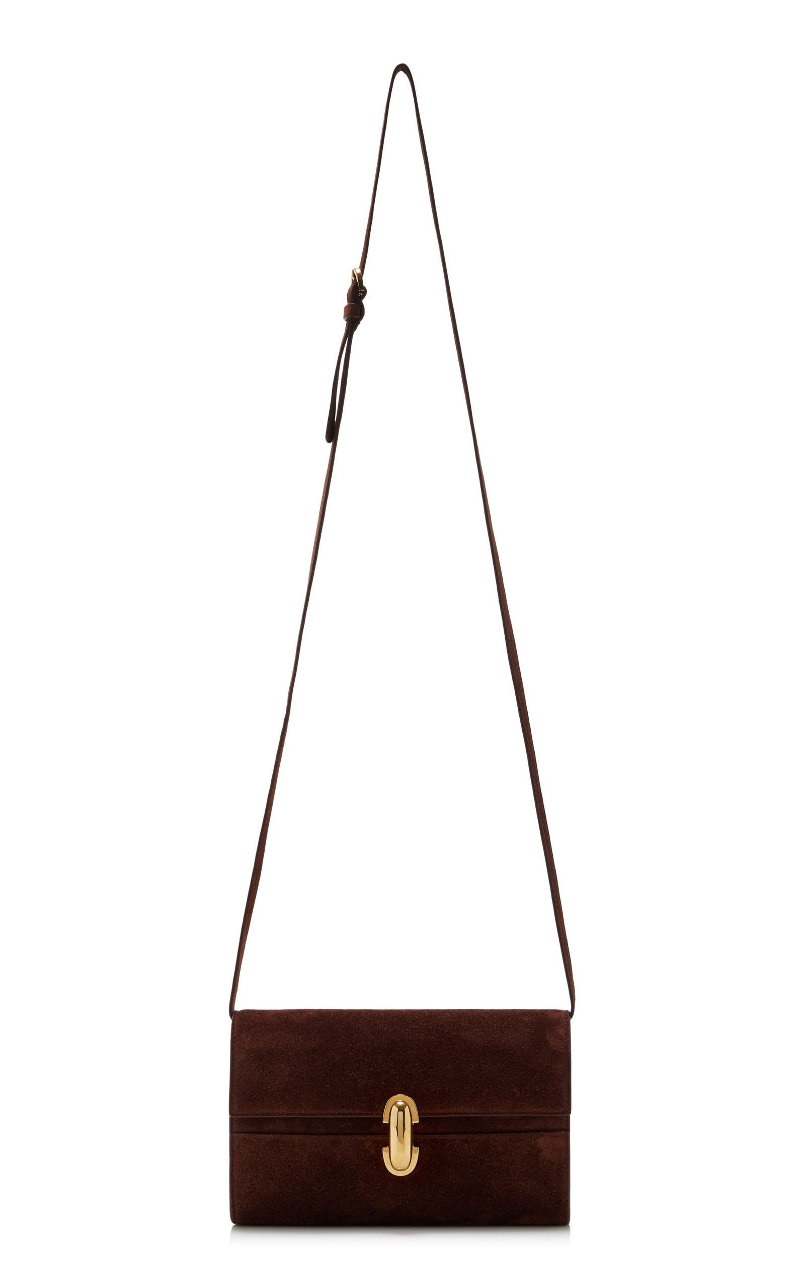 Symmetry Suede Pochette