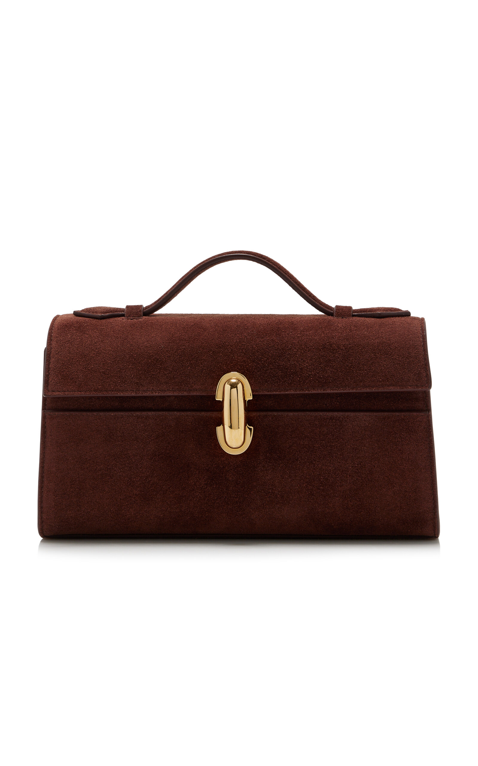 Symmetry Suede Mini Bag