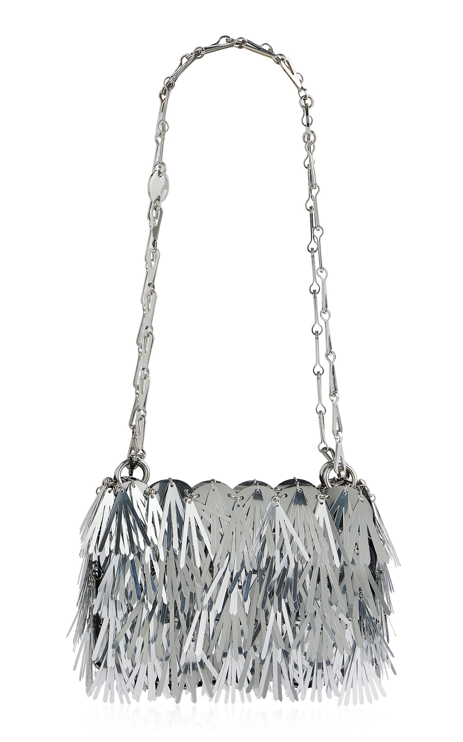 Rabanne 1969 Tasseled-Paillette Shoulder Bag
