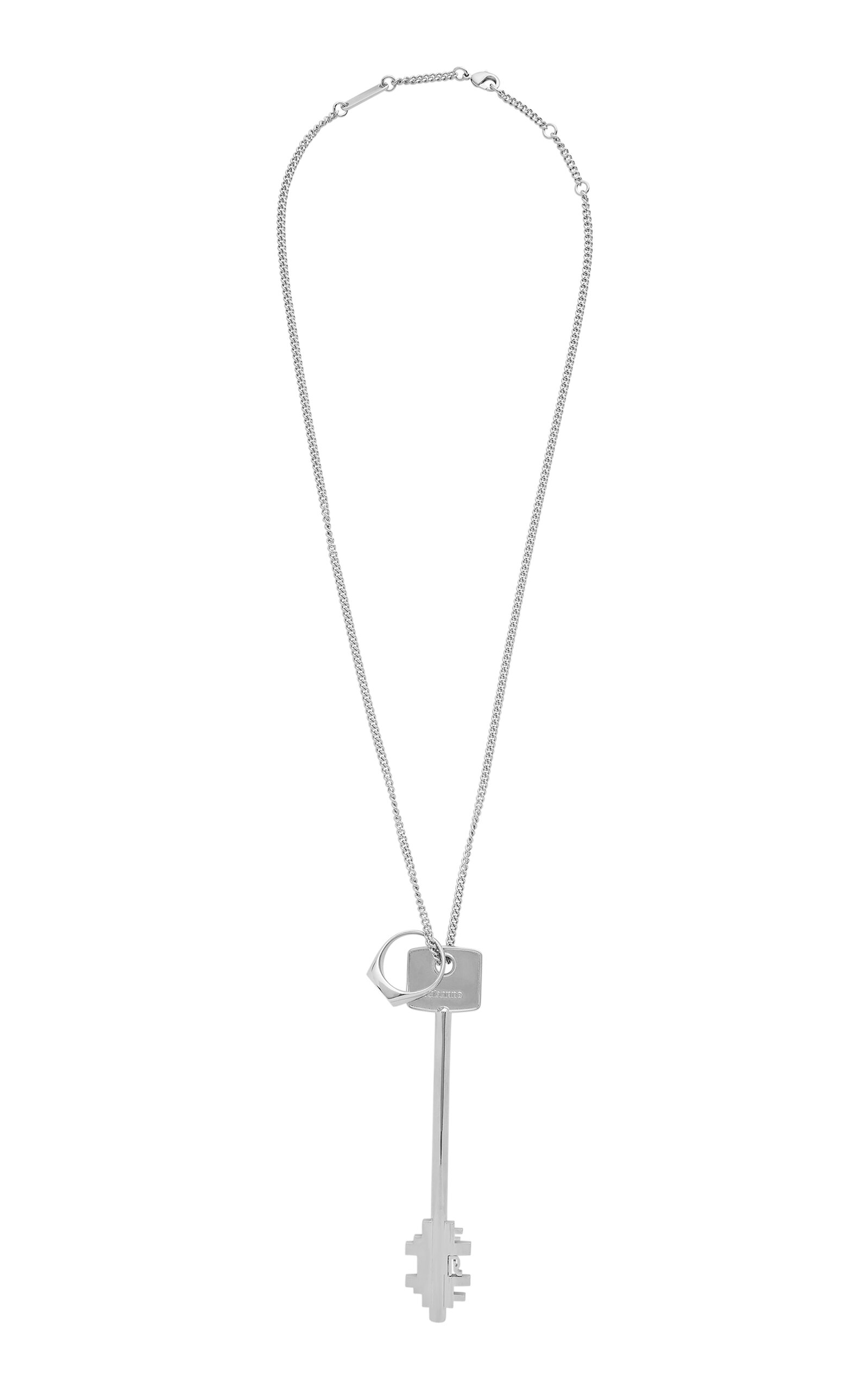 Brass Pendant Necklace
