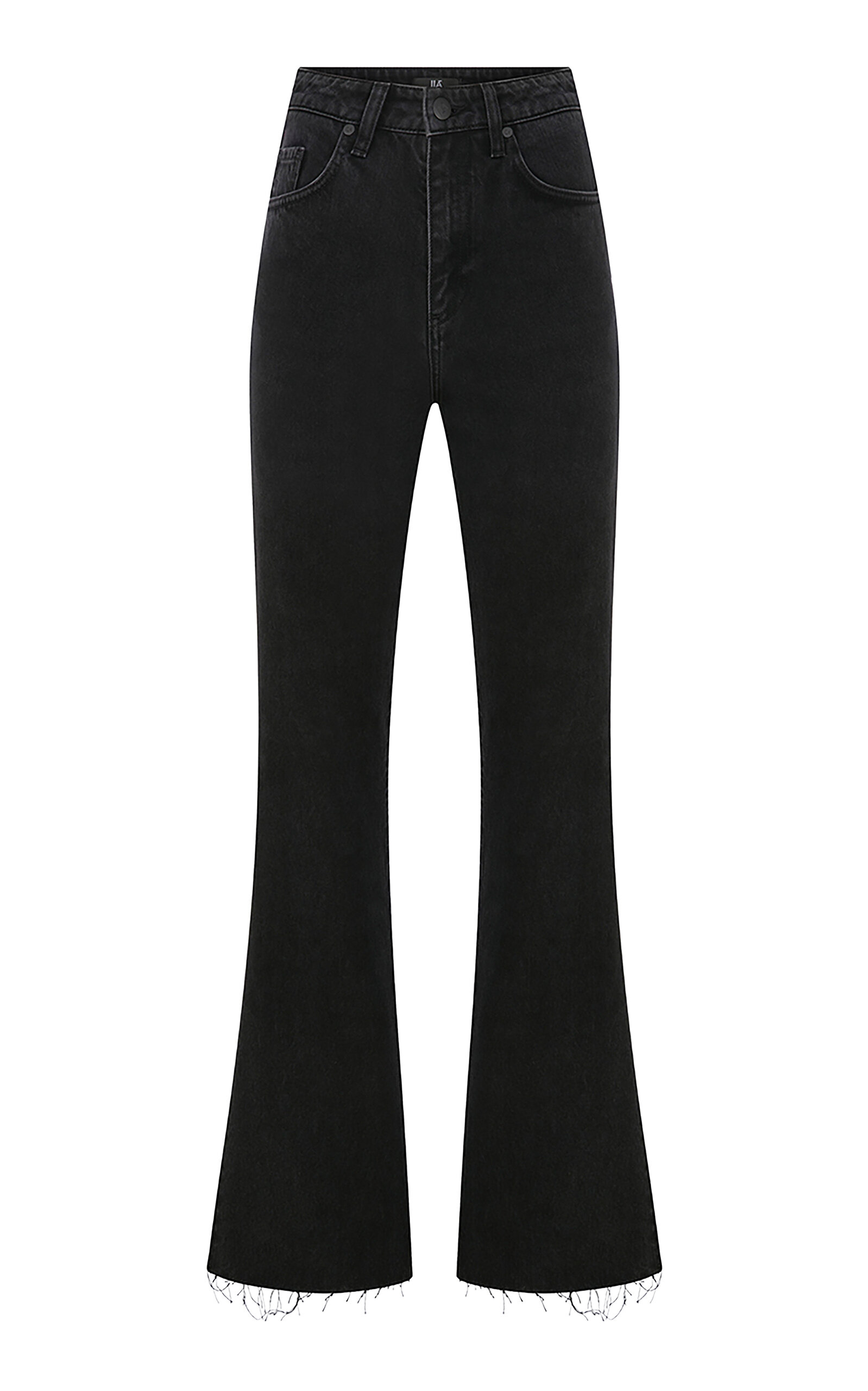 Ila Serena Cotton Trousers In Black