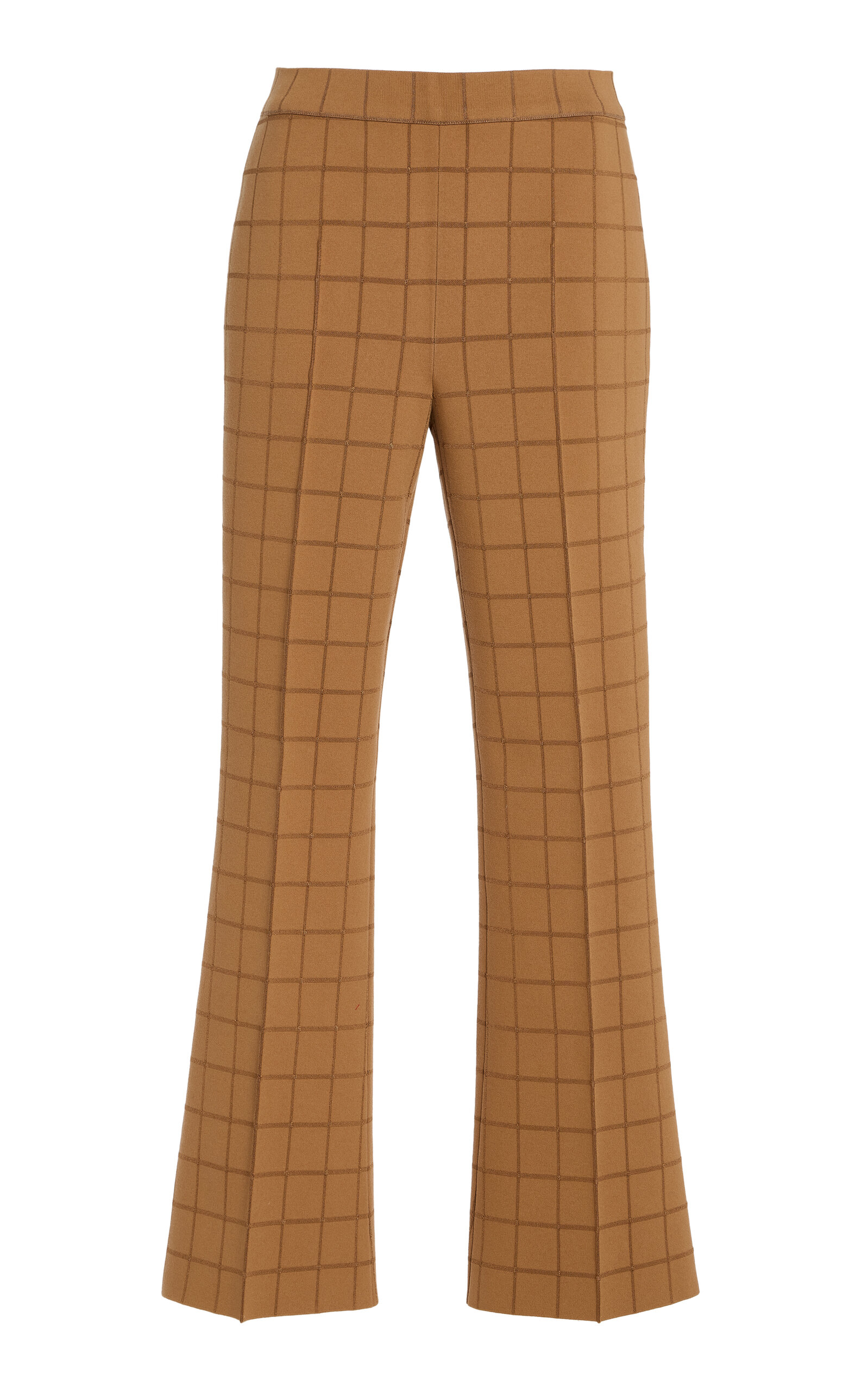 High Sport Windowpane Knit Kick Pants