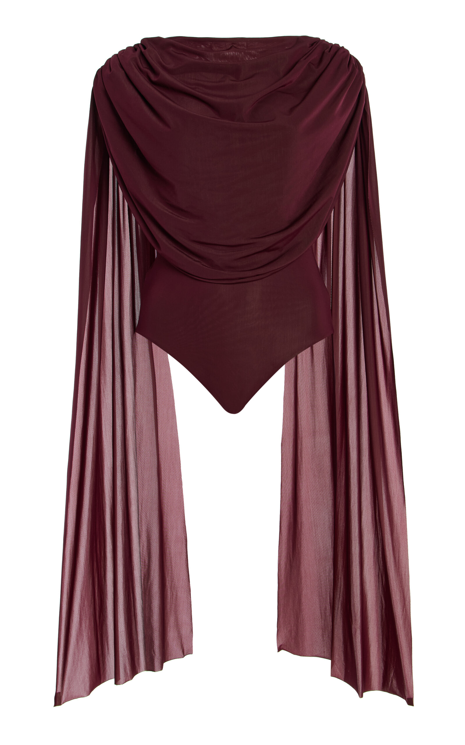 Burano Jersey Cape Bodysuit