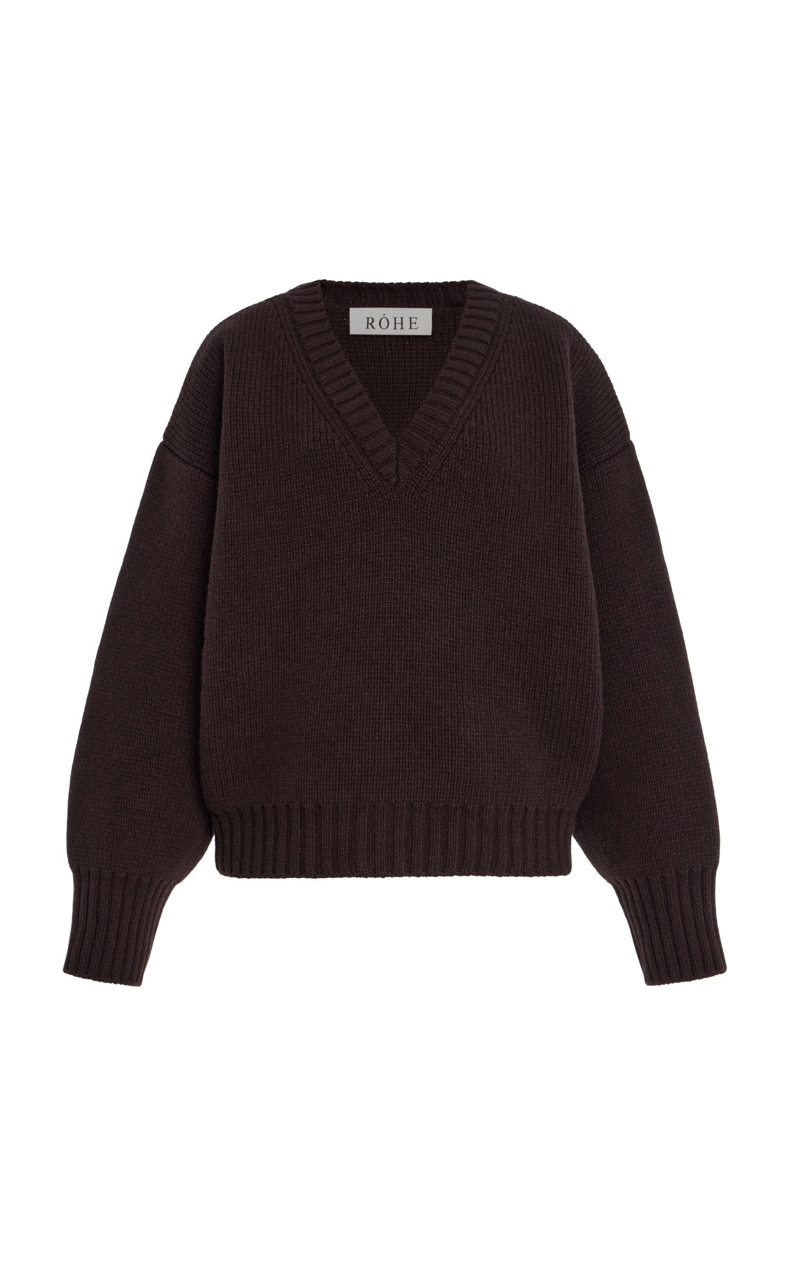 Róhe Sculptural Compact-Knit Sweater - Women's Clothing