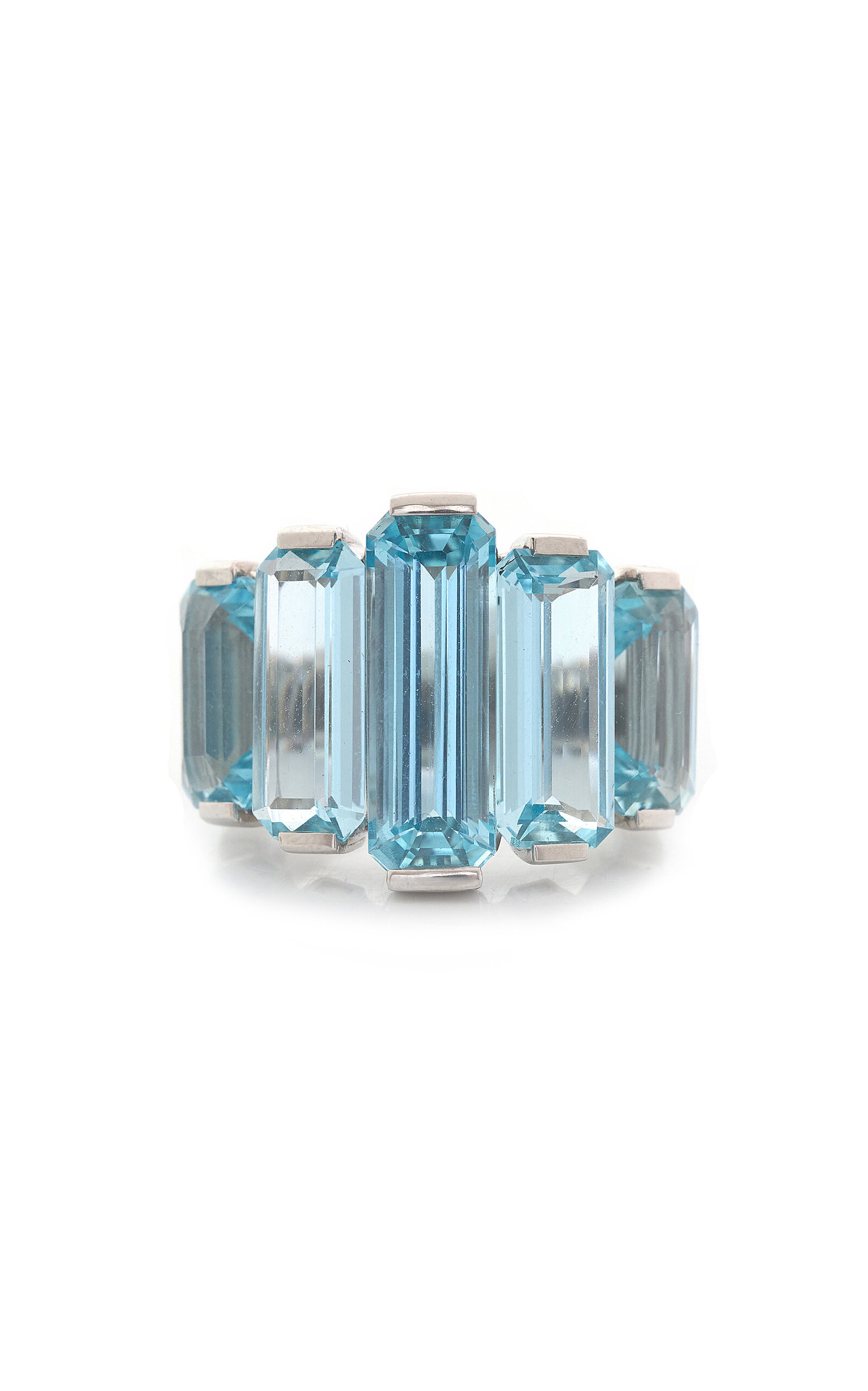 Aquamarine Rhythm Ring