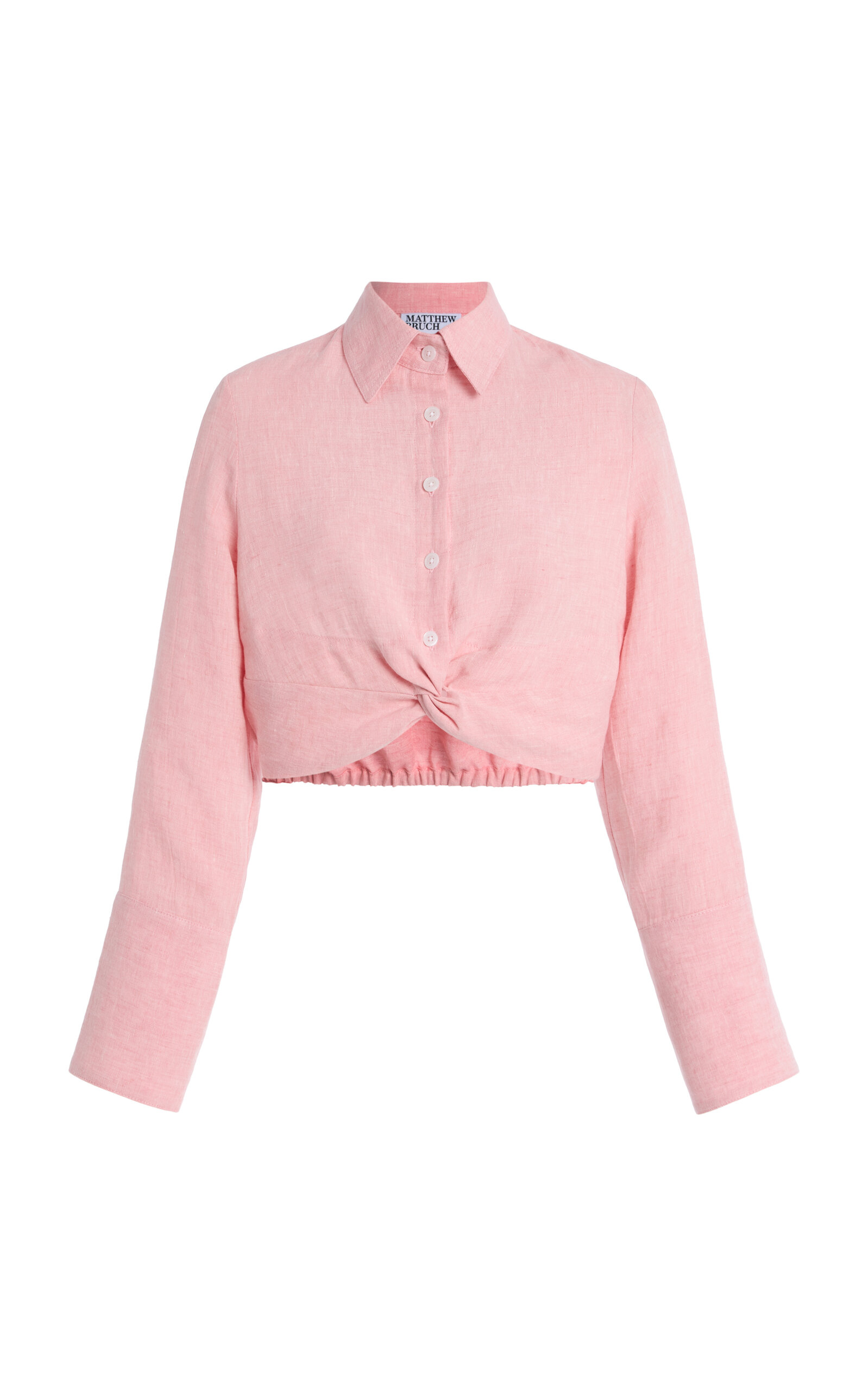 Twisted Linen Shirt