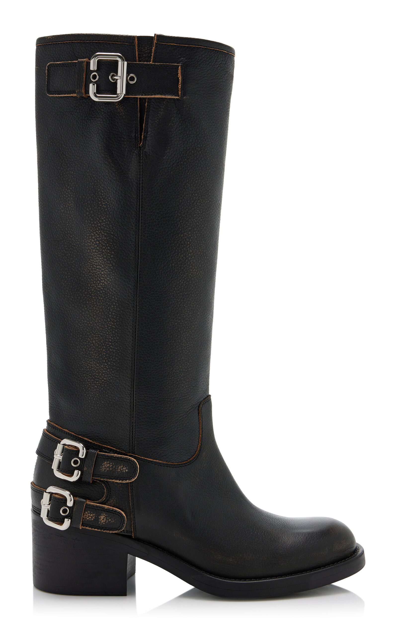 Chloé Dakota Leather Knee Boots