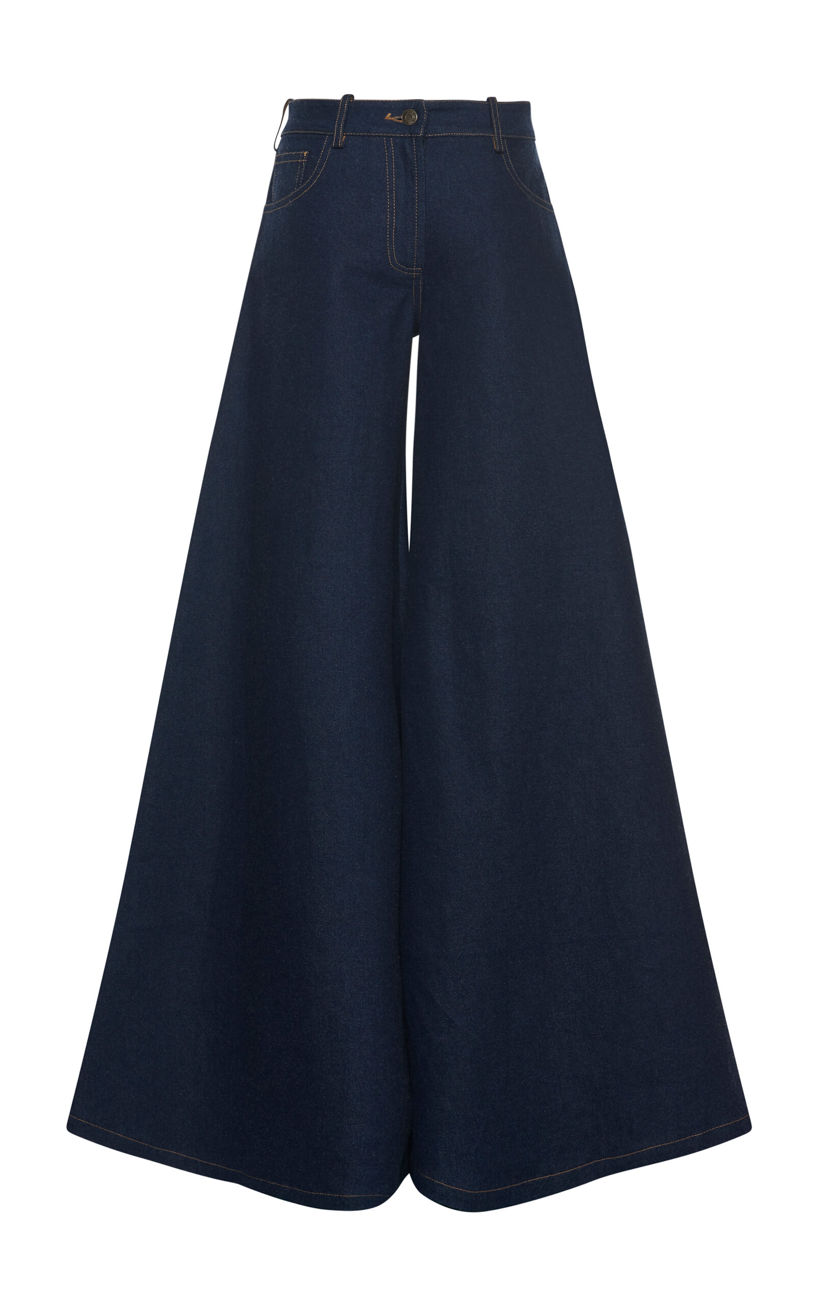 A.W.A.K.E. MODE Rigid High-Rise Oversized Wide-Leg Jeans