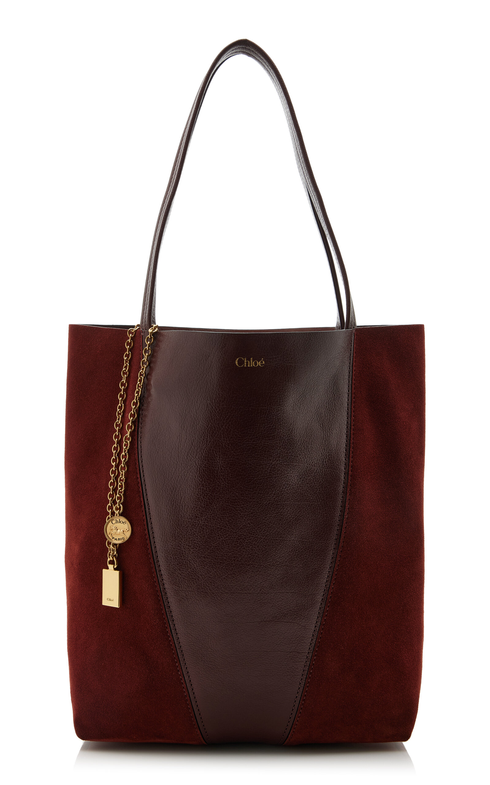 Chloé Spin Leather Shoulder Bag - Moda Operandi