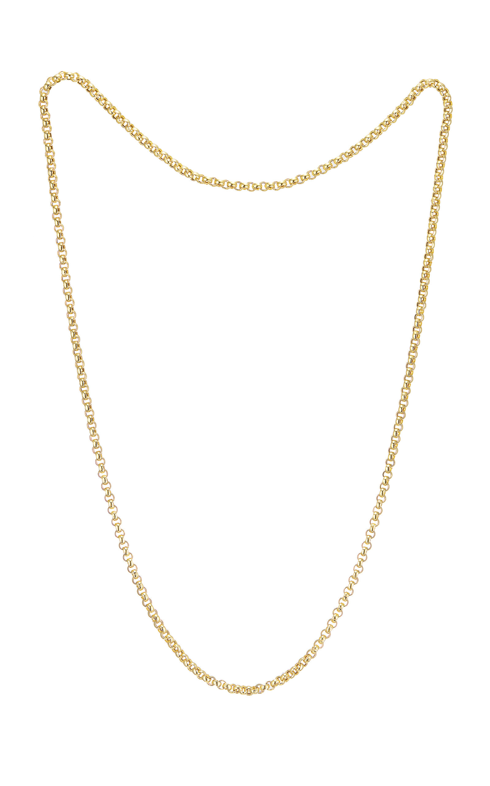 Heirloom 18K Yellow Gold Chain Necklace