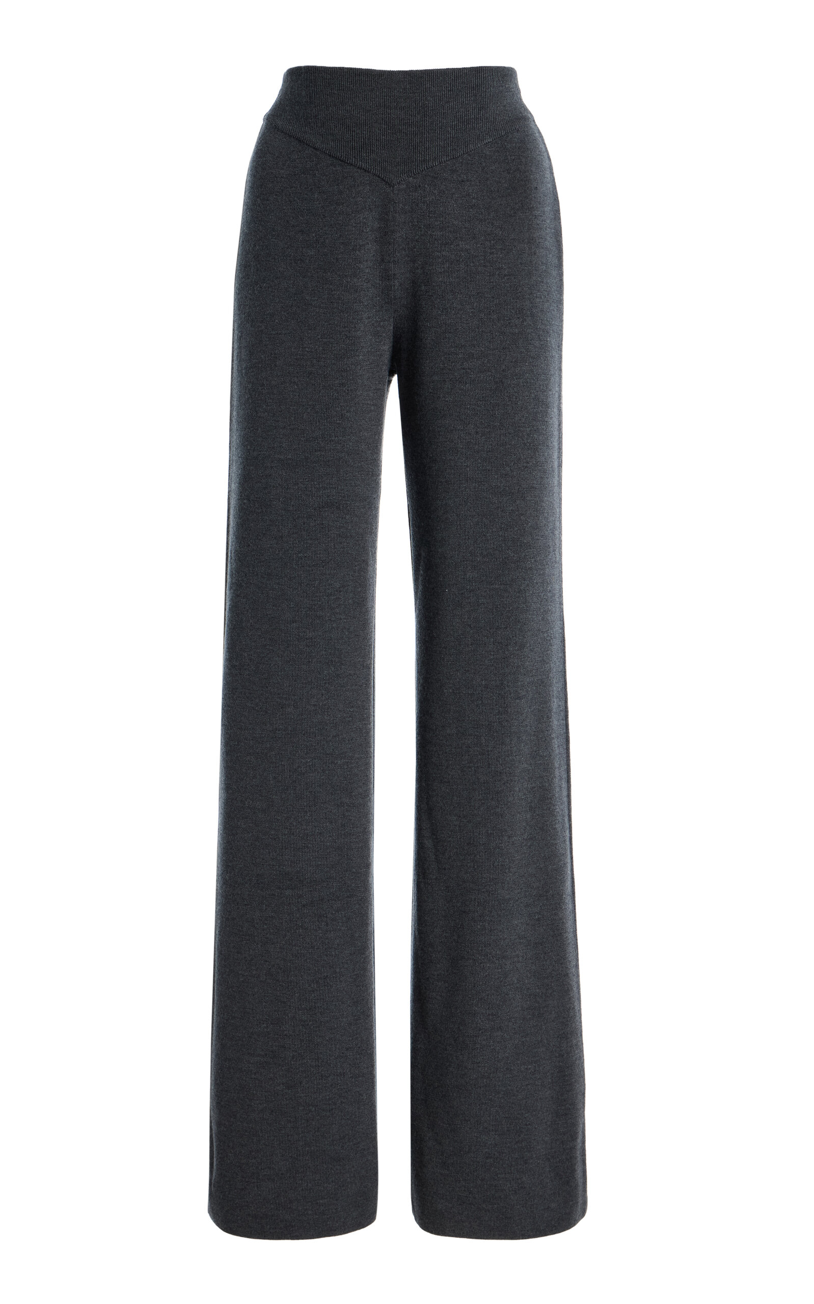 Aya Muse Rye Knit Wool-Silk Pants