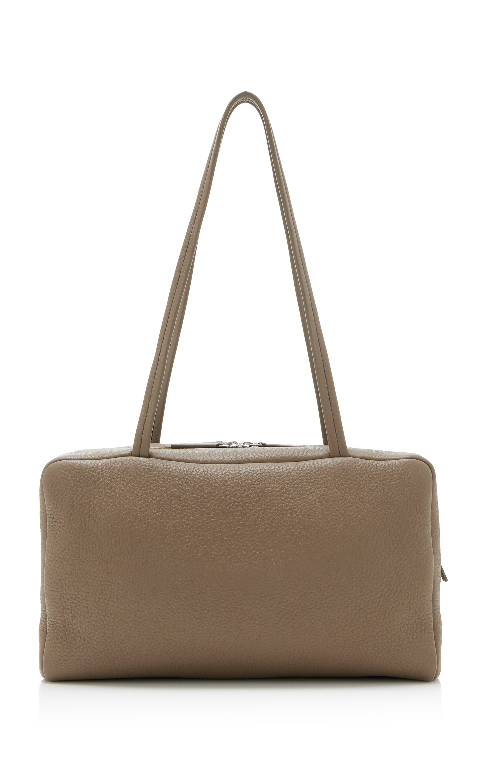 The Row Astra Leather Bowling Bag