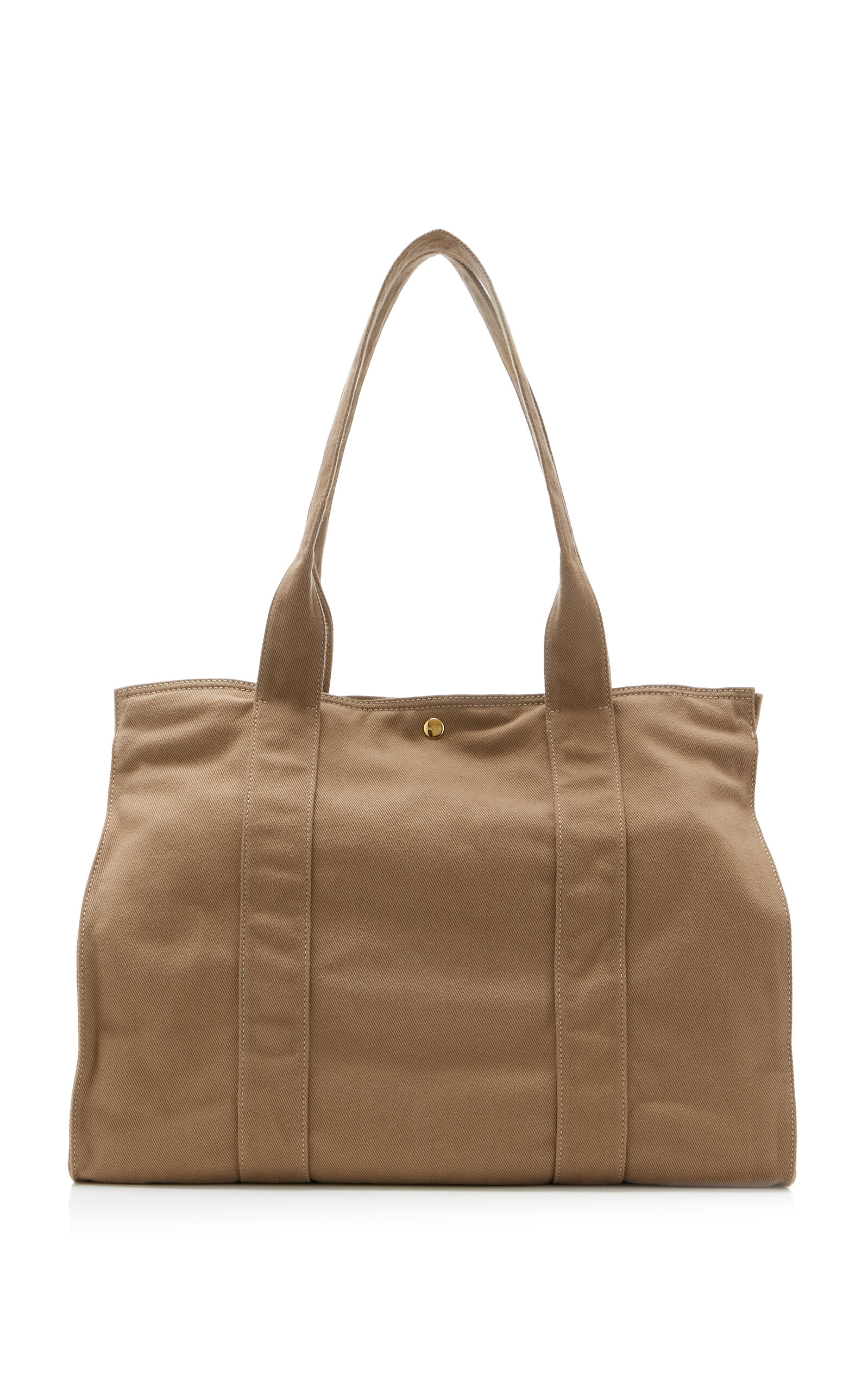 The Row Sisal Cotton Canvas Shoulder Bag