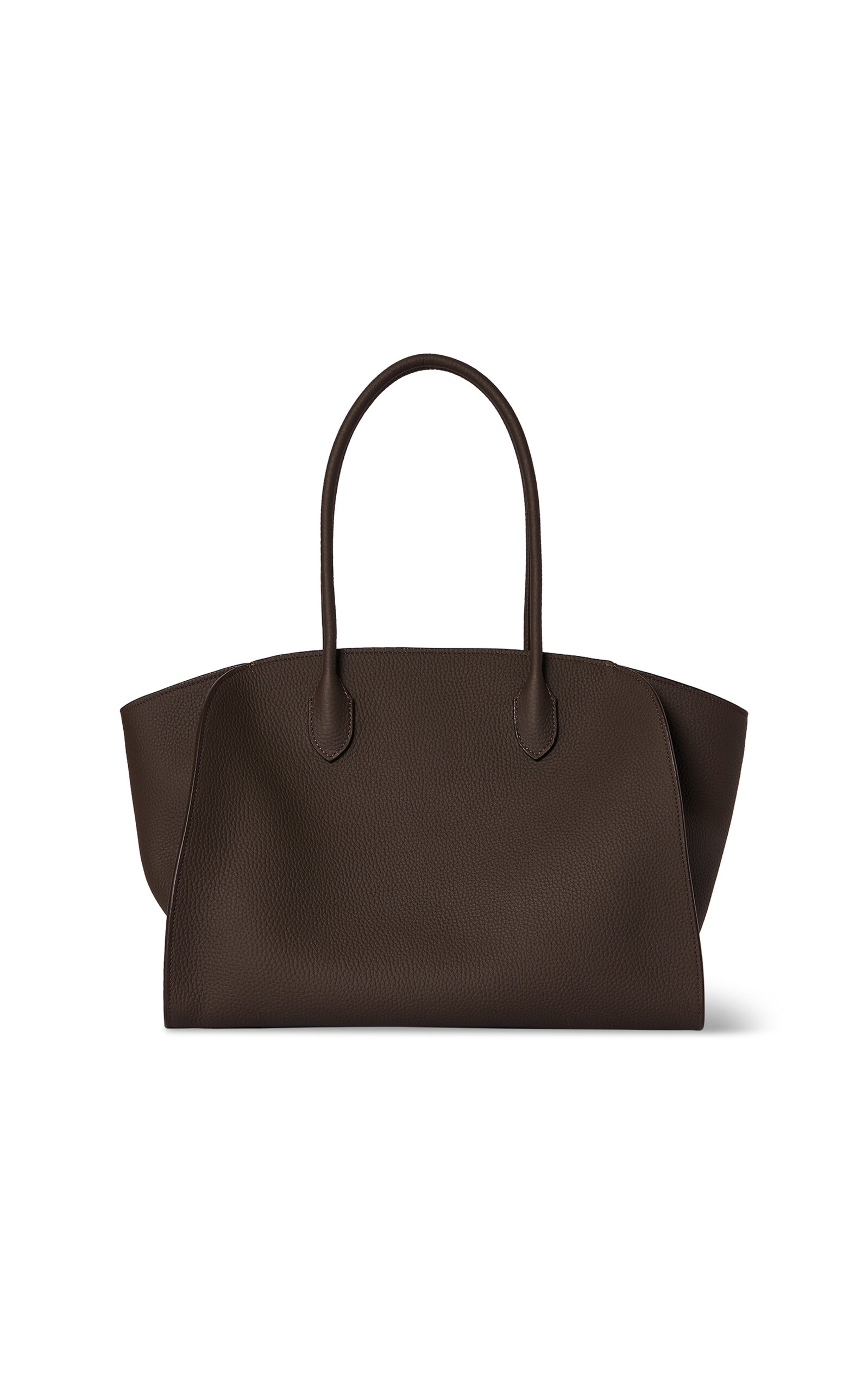 The Row Marlo 14 Leather Tote Bag - Brown - OS