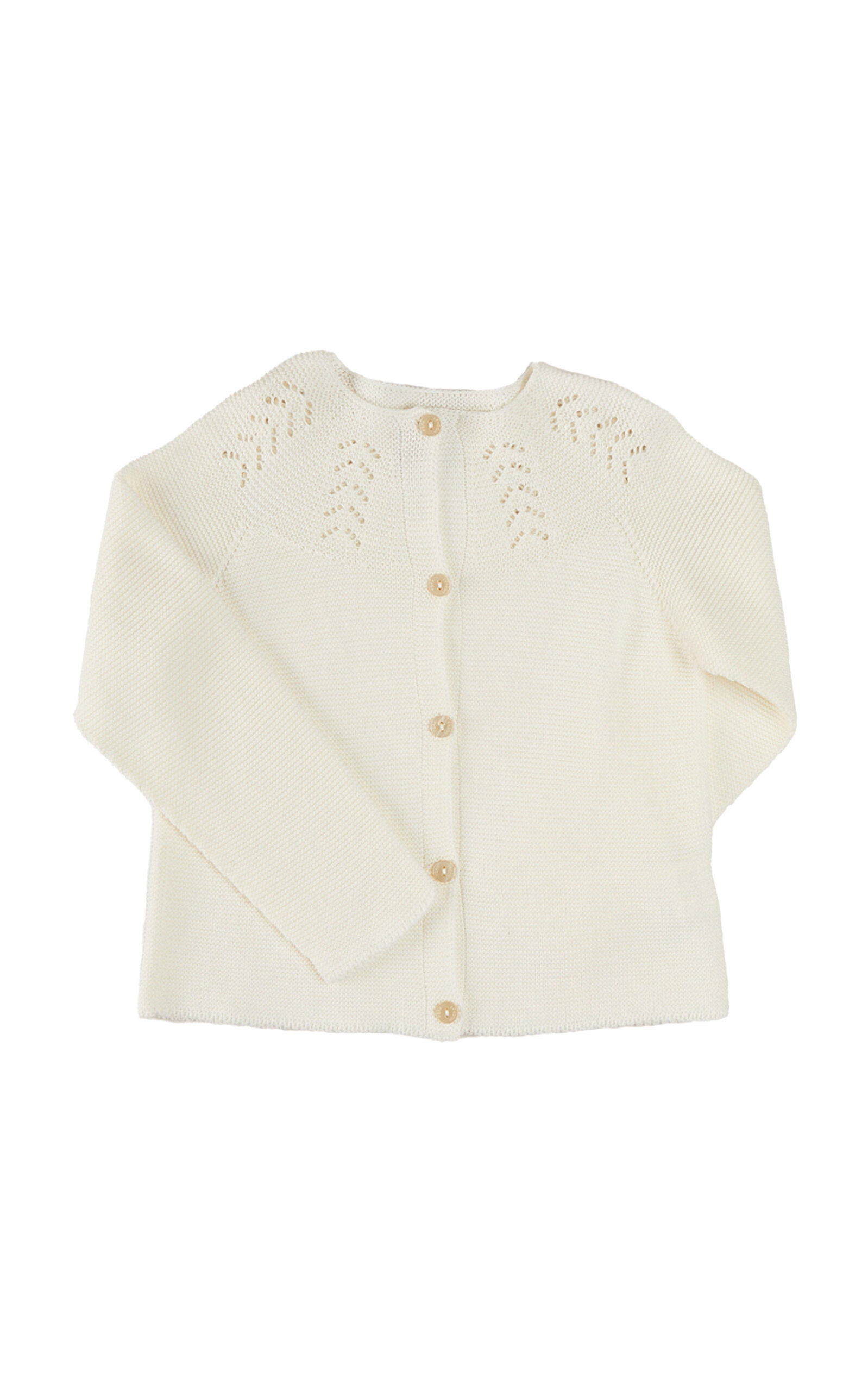 Pepa London Openwork Kids' Cotton Cardigan