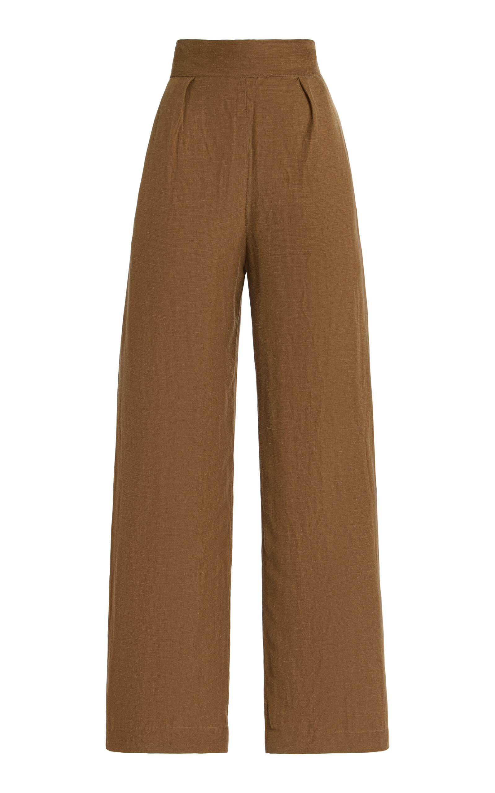 The Keaton Linen-Blend Wide-Leg Pants