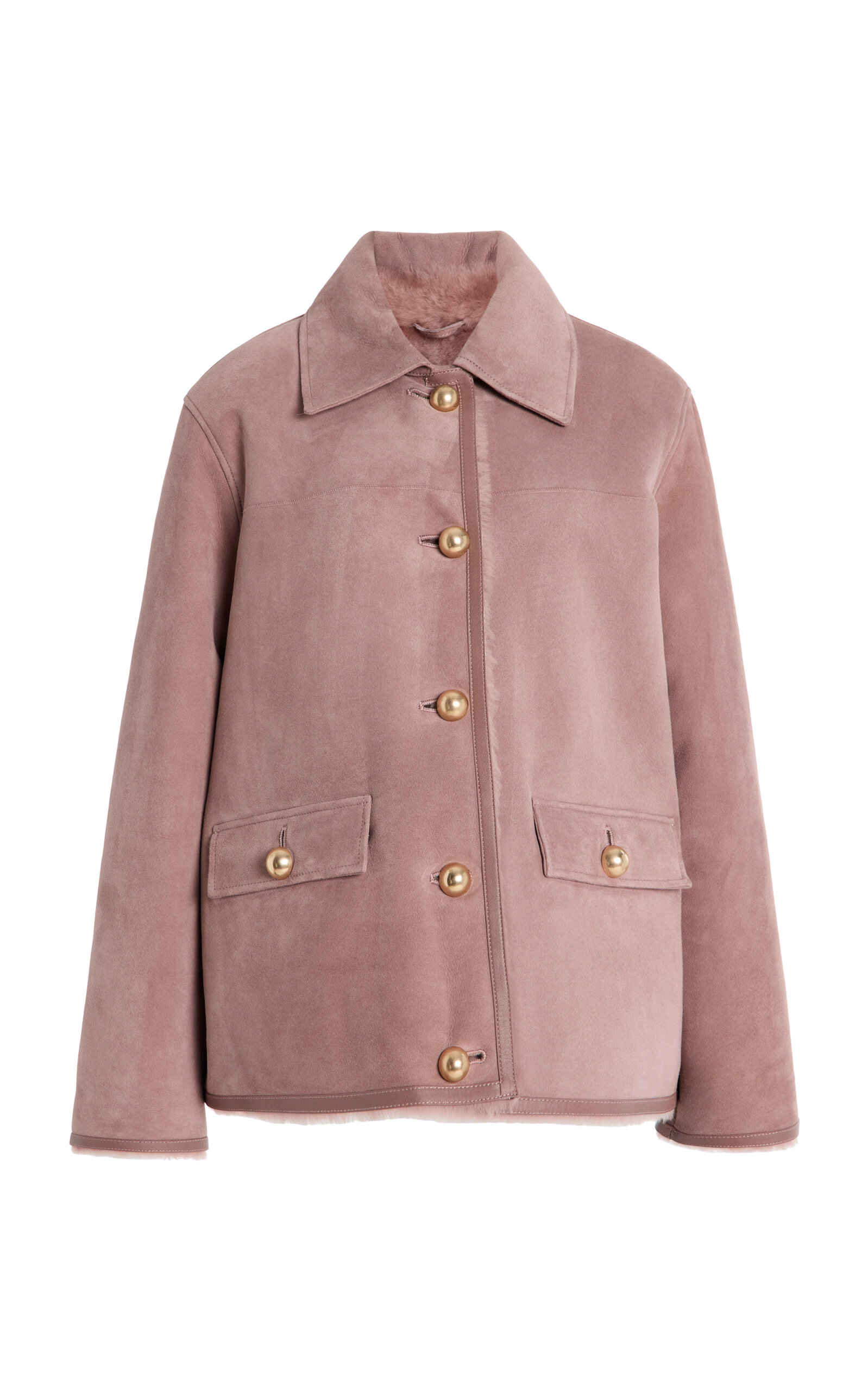 Arma Julietta Merinillo Lacon Suede In Pink