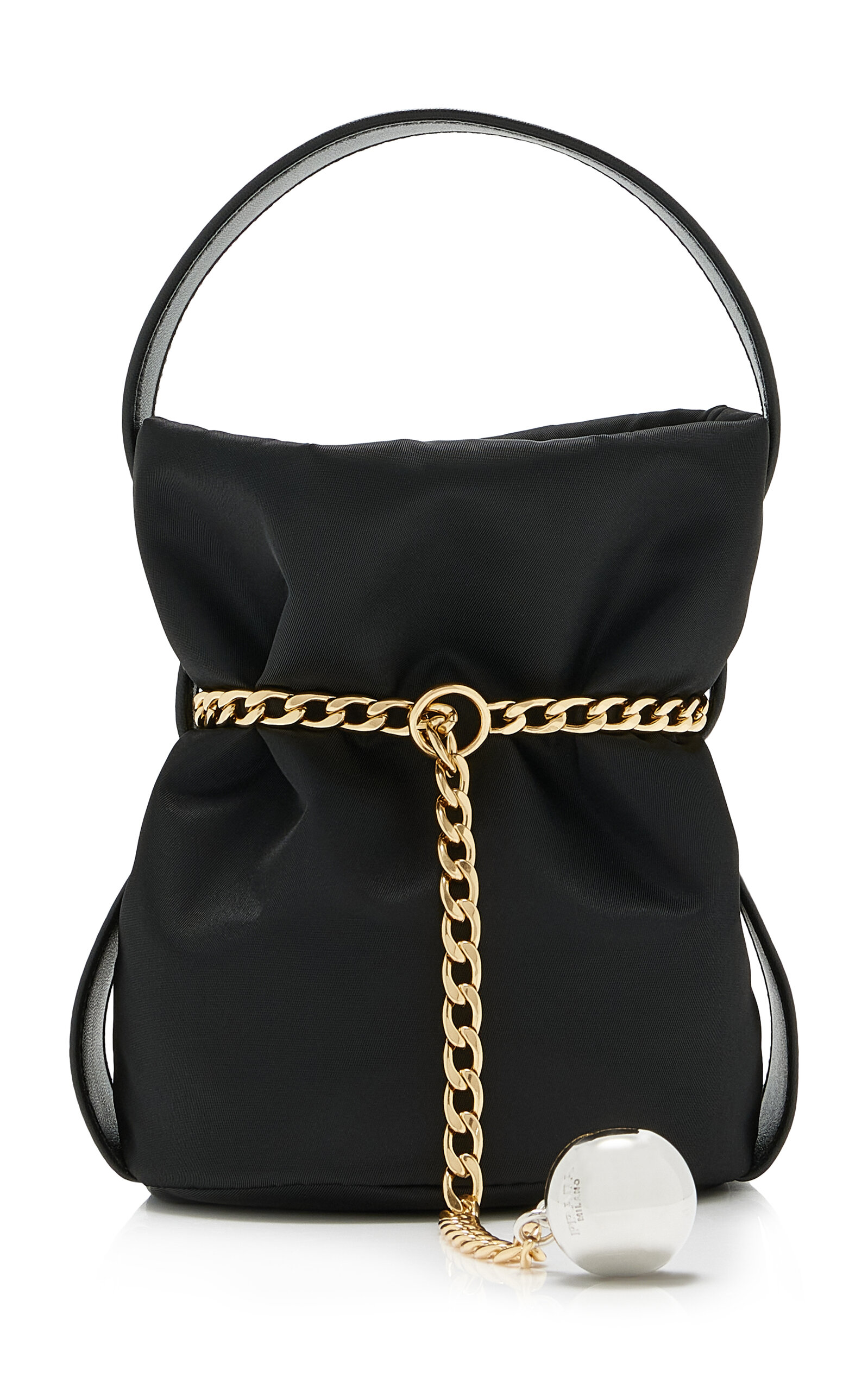 Prada Petit Sac Noir Mini Re-Nylon Bucket Bag - Black - OS