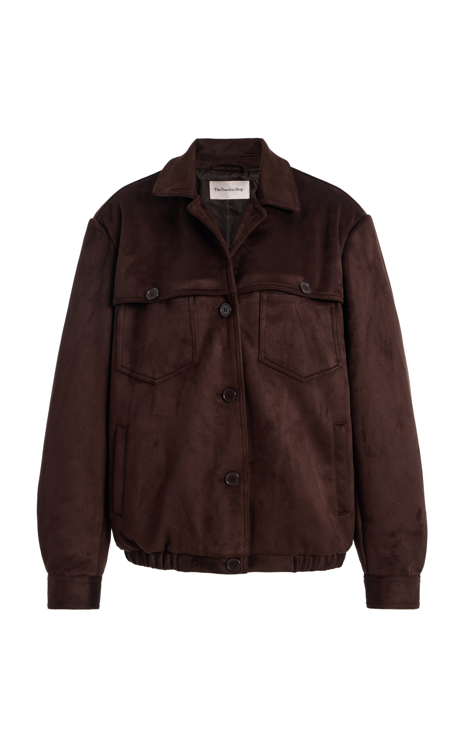 The Frankie Shop Hester Faux Suede Jacket