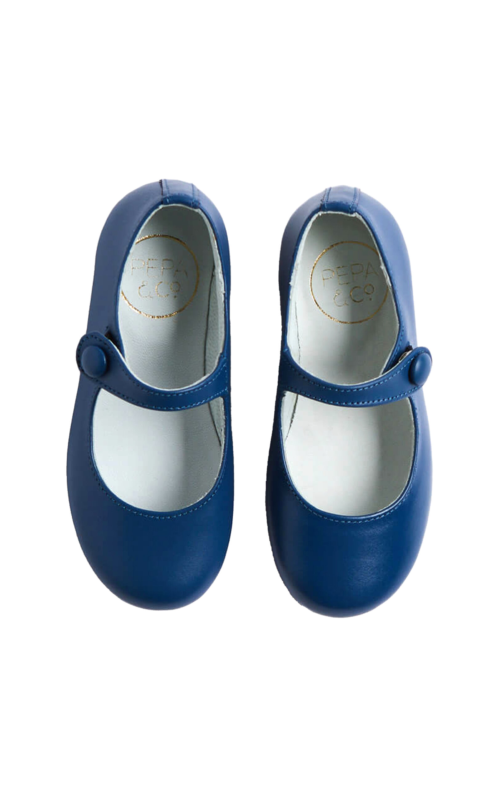Pepa London Leather Mary Jane Flats