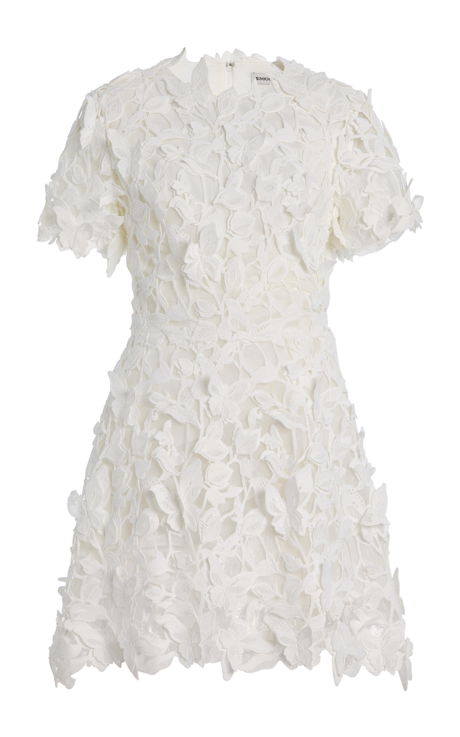 SIMKHAI Darla Lace Mini Dress