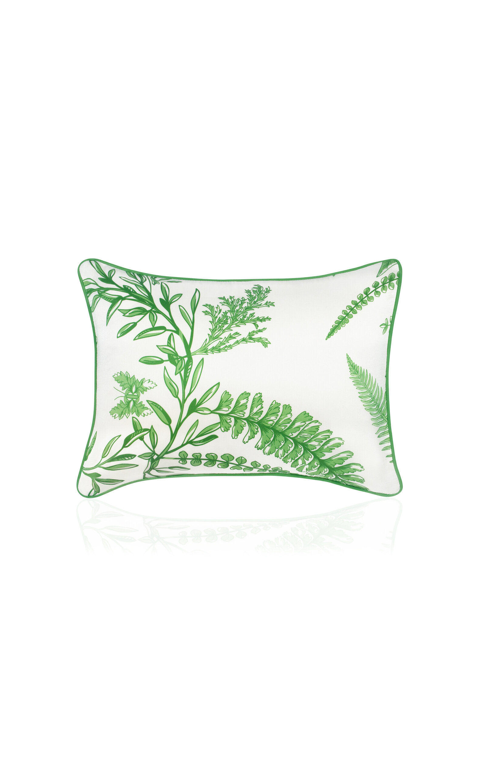 Paresse Paris Forêt Secrète Boudoir Case In Silk In Green